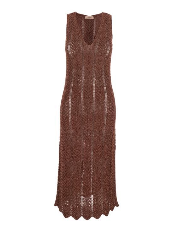 TWINSET TWINSET Women Long Skirts 251TT319A12450 Brown Size M / US 6-8 / IT 42-44 - 1 Thumbnail