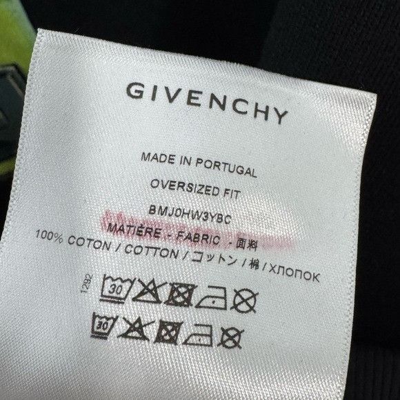 Givenchy Givenchy Oversized Hoodie 4G Lock Print Black Green Men’s La Size US L / EU 52-54 / 3 - 5 Thumbnail