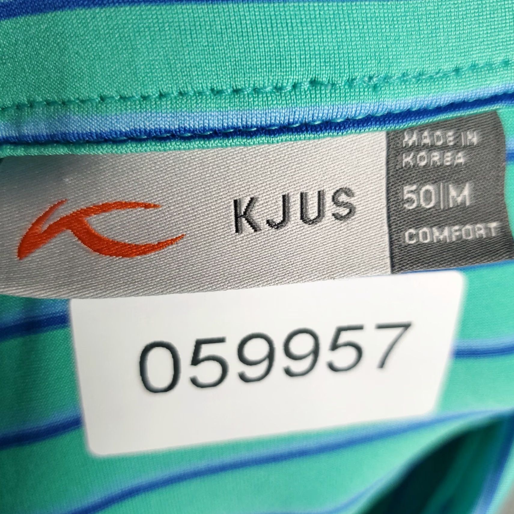 KJUS KJUS Polo Shirt Mens 2XL Blue Striped Polo Shirt 2XL Men Casual Golf Short Sleeve Medium Blue Striped KJUS Polo Shirt Mens Size US XXL / EU 58 / 5 - 7 Thumbnail
