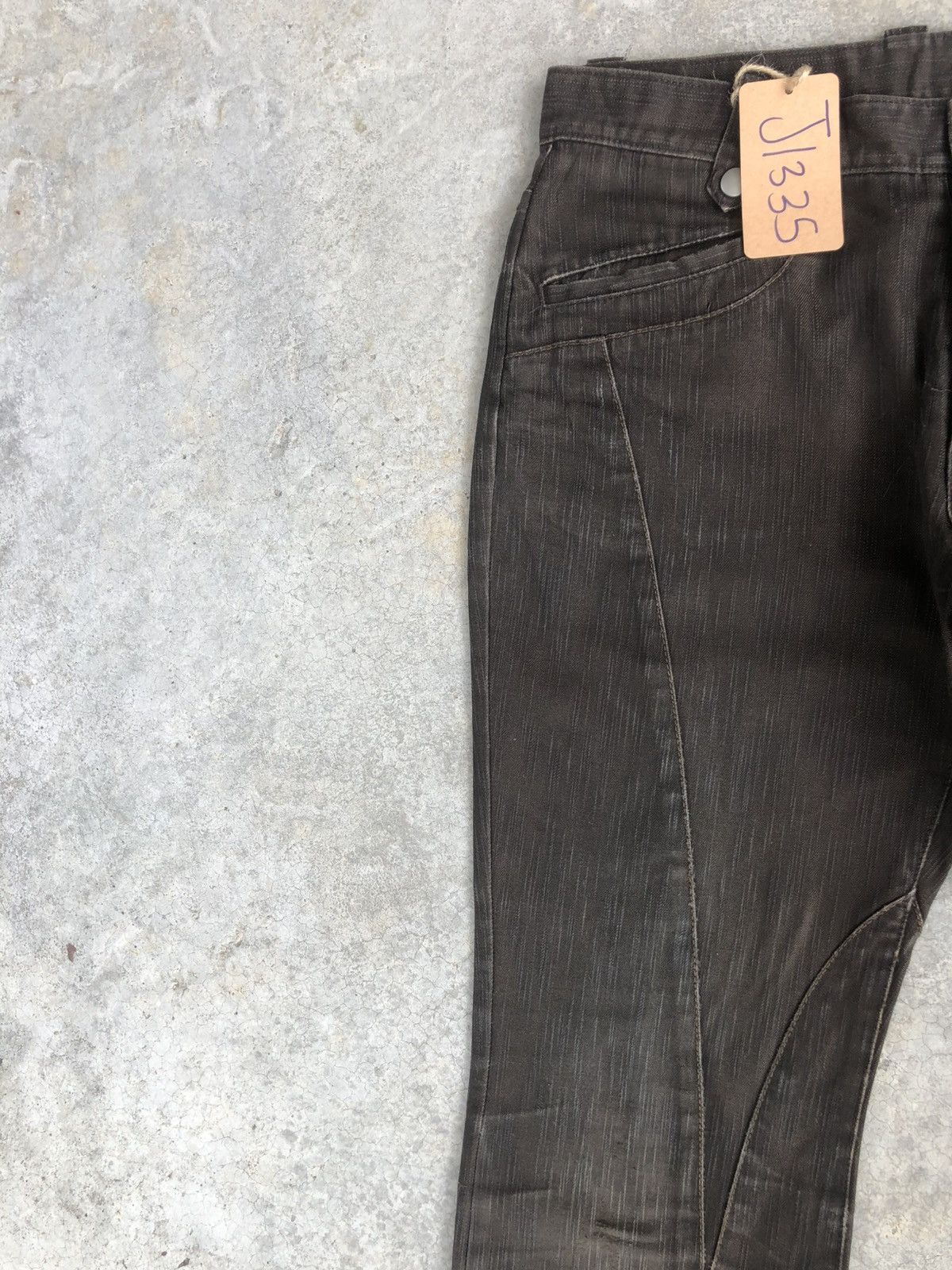 If Six Was Nine Semantic Design Flared Jeans Distressed Jeans Size US 31 - 4 Thumbnail