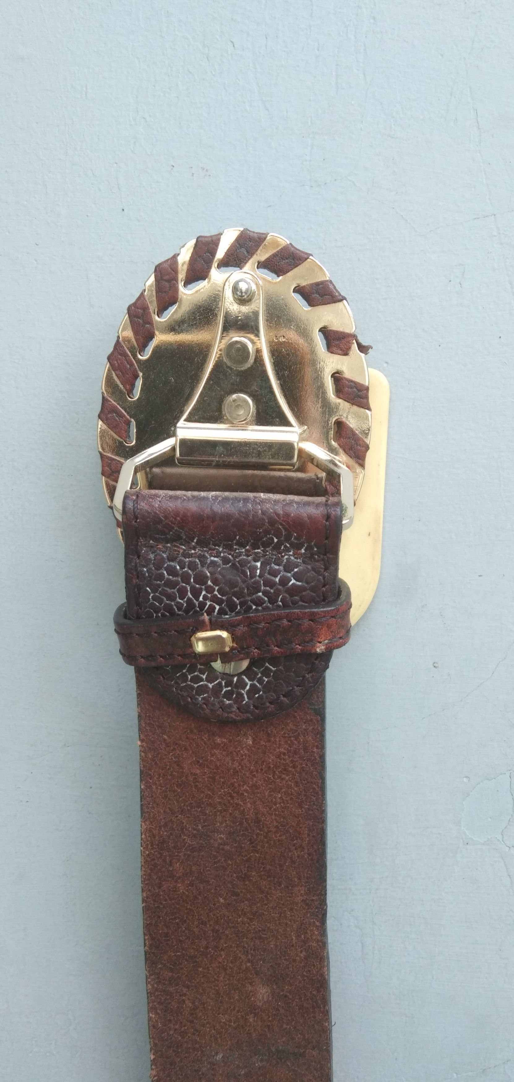 Vivienne Westwood Vintage 90s vivienne westwood belt leather Size 32 - 6 Thumbnail