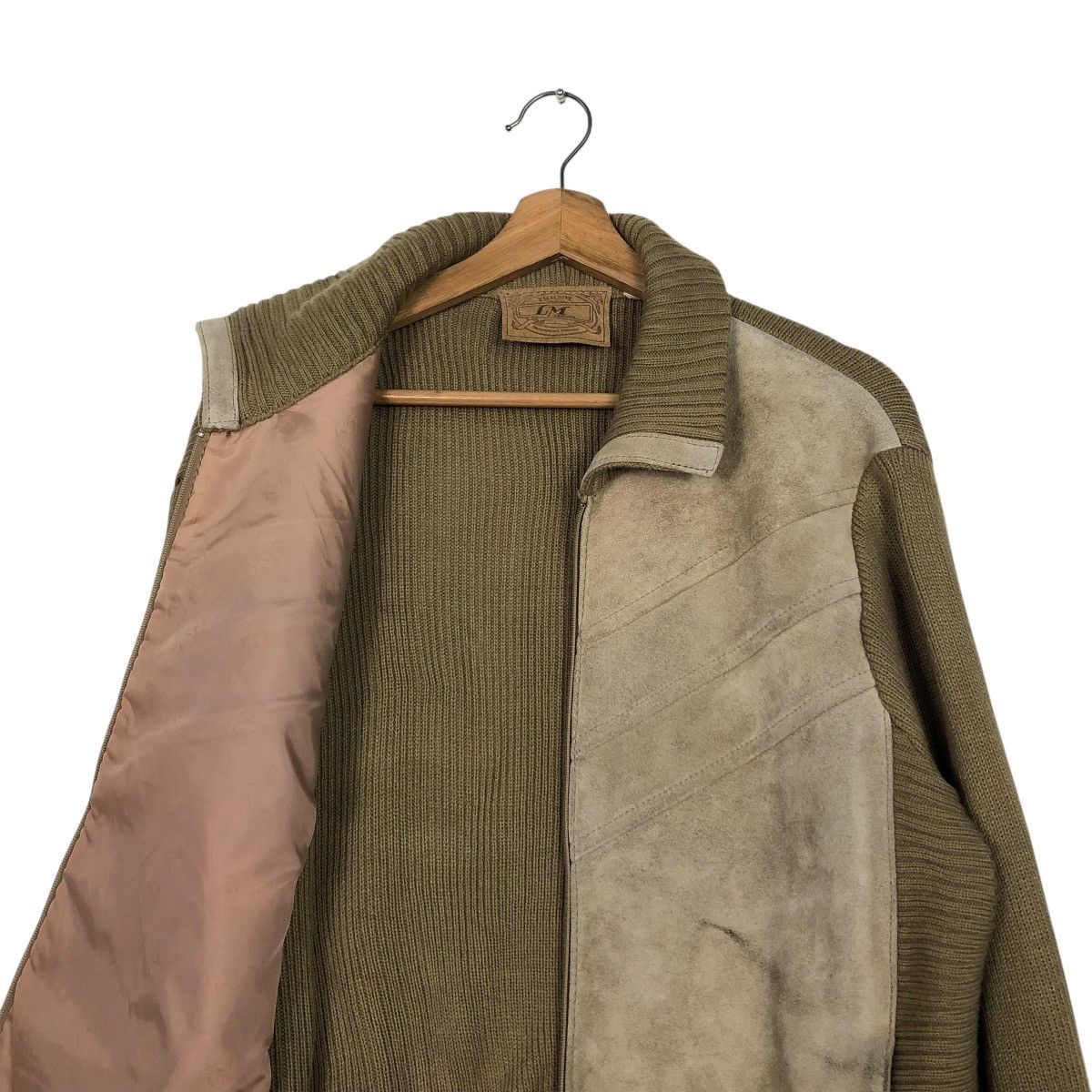 Japanese Brand 🔥VINTAGE LEATHER JACKET BIKER LANDMARK ISSEY MIYAKE Size US L / EU 52-54 / 3 - 14 Thumbnail