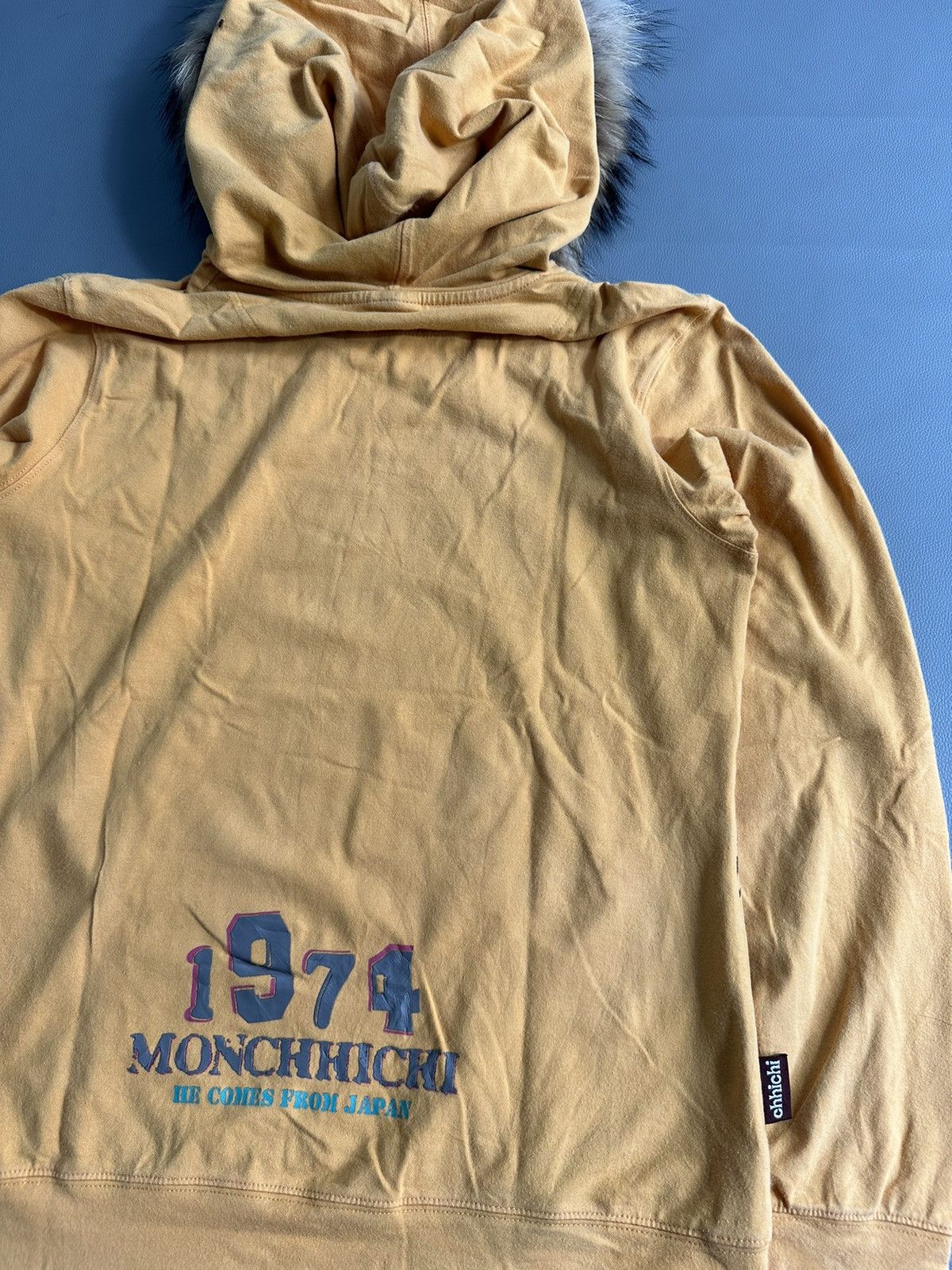 20471120 VINTAGE MONCHHICHI SEKIGUCHI 1974 FUR HOODIE Size US M / EU 48-50 / 2 - 4 Thumbnail