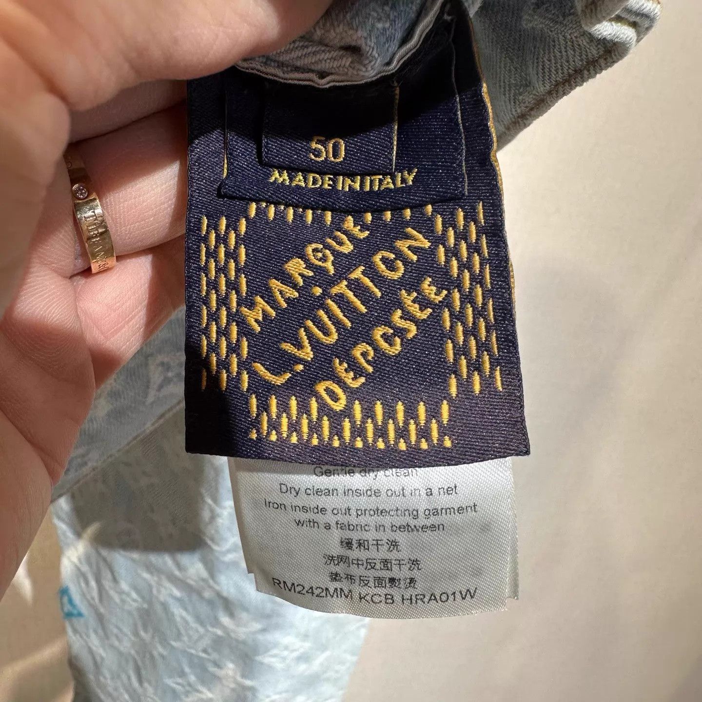 Louis Vuitton LV x Tyler color block denim jacket 50 Size US M / EU 48-50 / 2 - 5 Thumbnail
