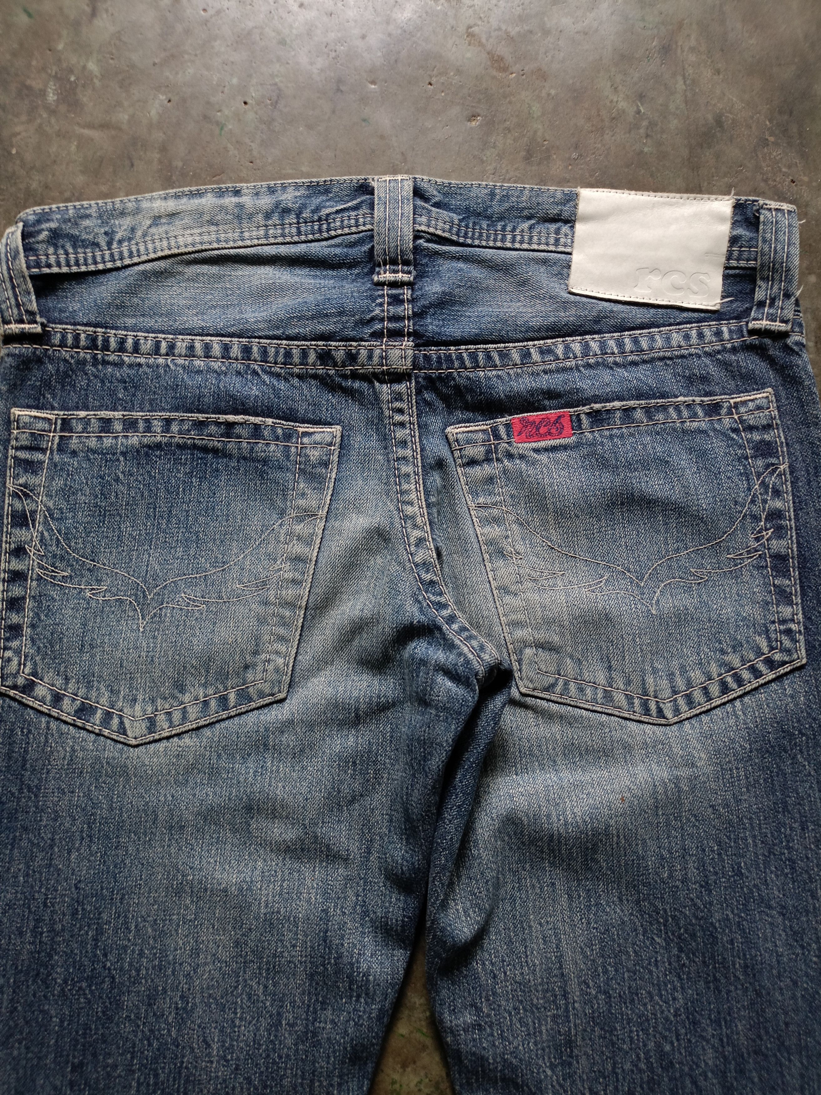 If Six Was Nine × Japanese Brand × Tornado Mart Rodeo Crown Flared Denim pants Size US 32 / EU 48 - 5 Thumbnail