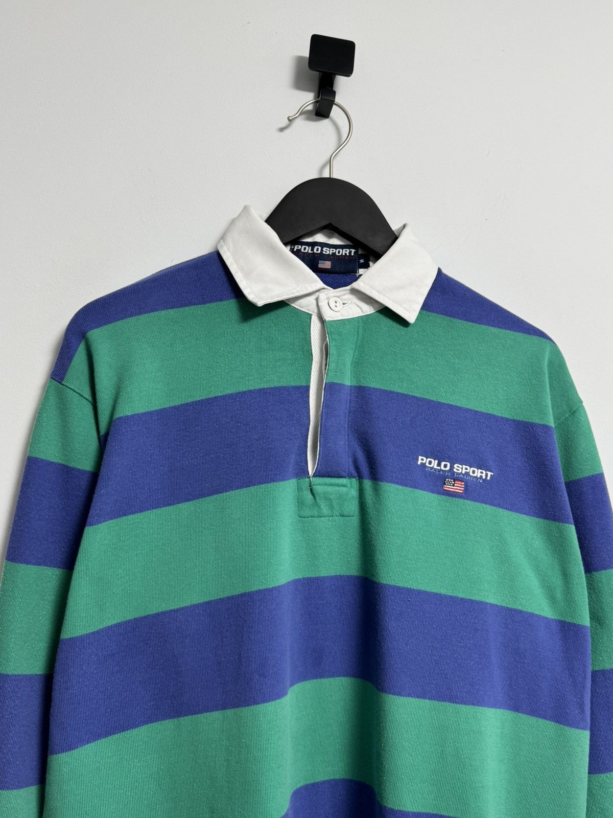 Polo Ralph Lauren Polo Sport Ralph Lauren Long Sleeve polo Y2K style Size US M / EU 48-50 / 2 - 2 Thumbnail