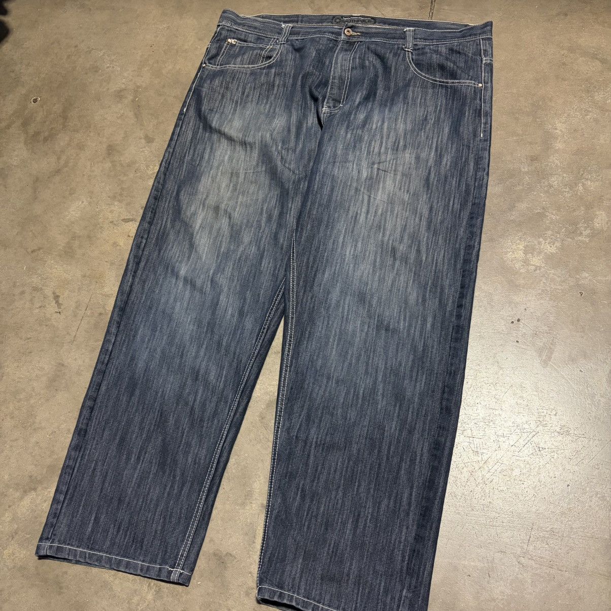 Southpole Vintage SouthPole Baggy Denim Jeans Wide Leg Skater Y2K 48 Size US 44 / EU 60 - 2 Thumbnail