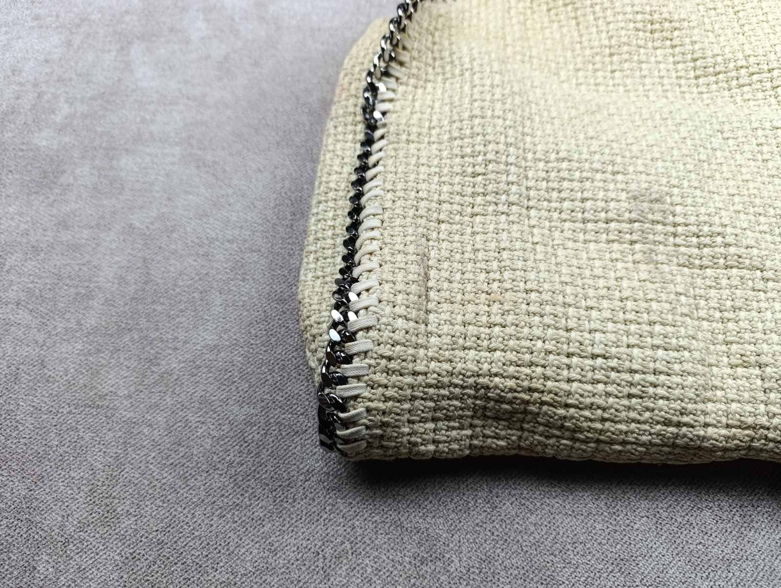 Stella McCartney STELLA MCCARTNEY FALABELLA COTTON TOTE BEIGE Size ONE SIZE - 20 Thumbnail