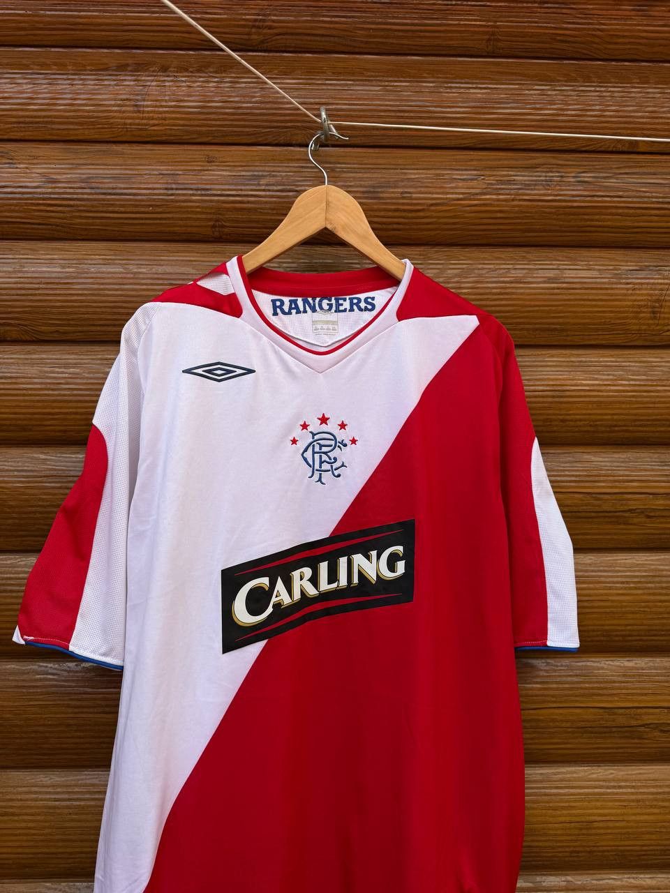 Umbro Rangers Glasgow Home Football Shirt Umbro Soccer Jersey Size US XL / EU 56 / 4 - 2 Thumbnail