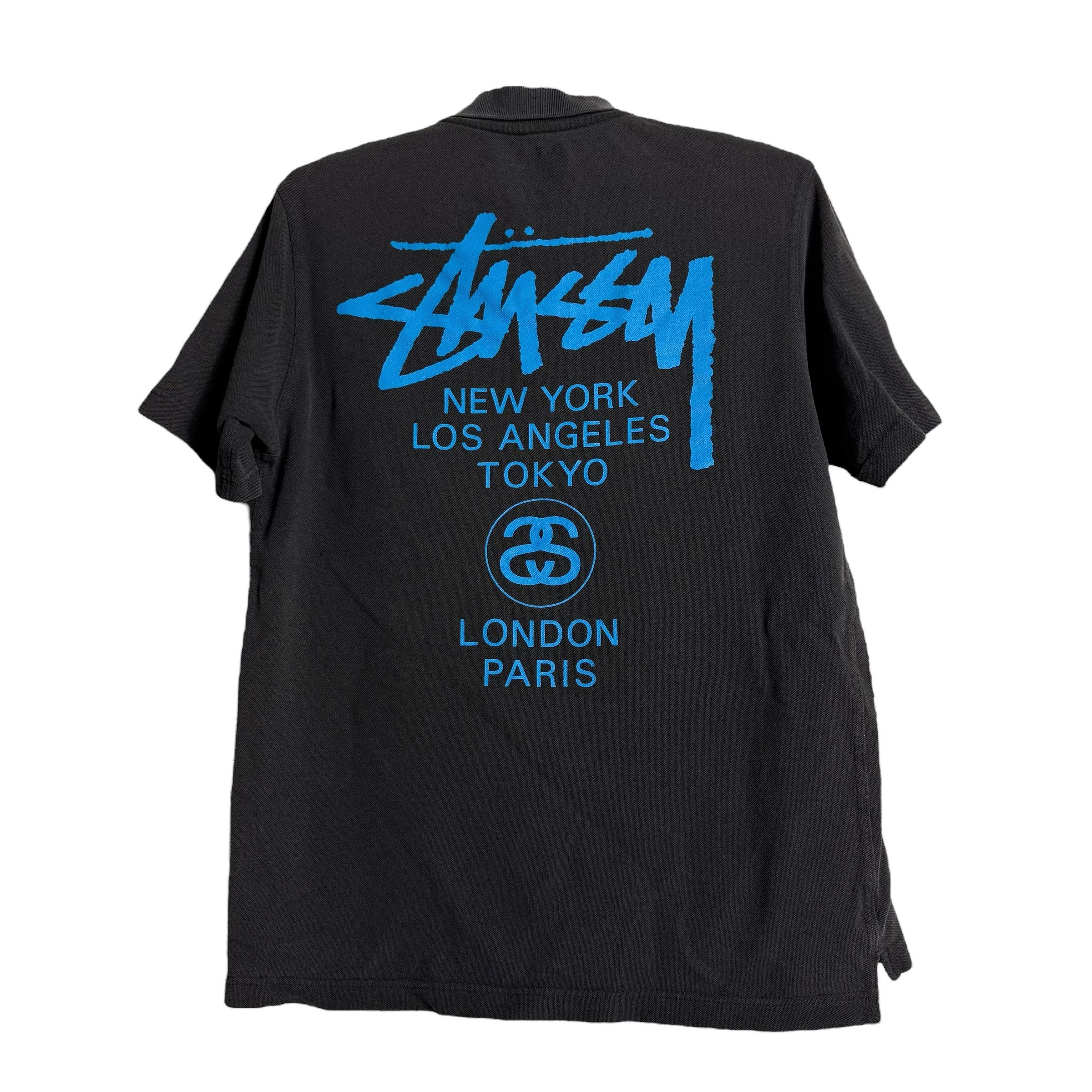 Stussy 🔥RARE🔥Vintage Stussy Tour Streetwear Polo Shirt Size US M / EU 48-50 / 2 - 1 Thumbnail