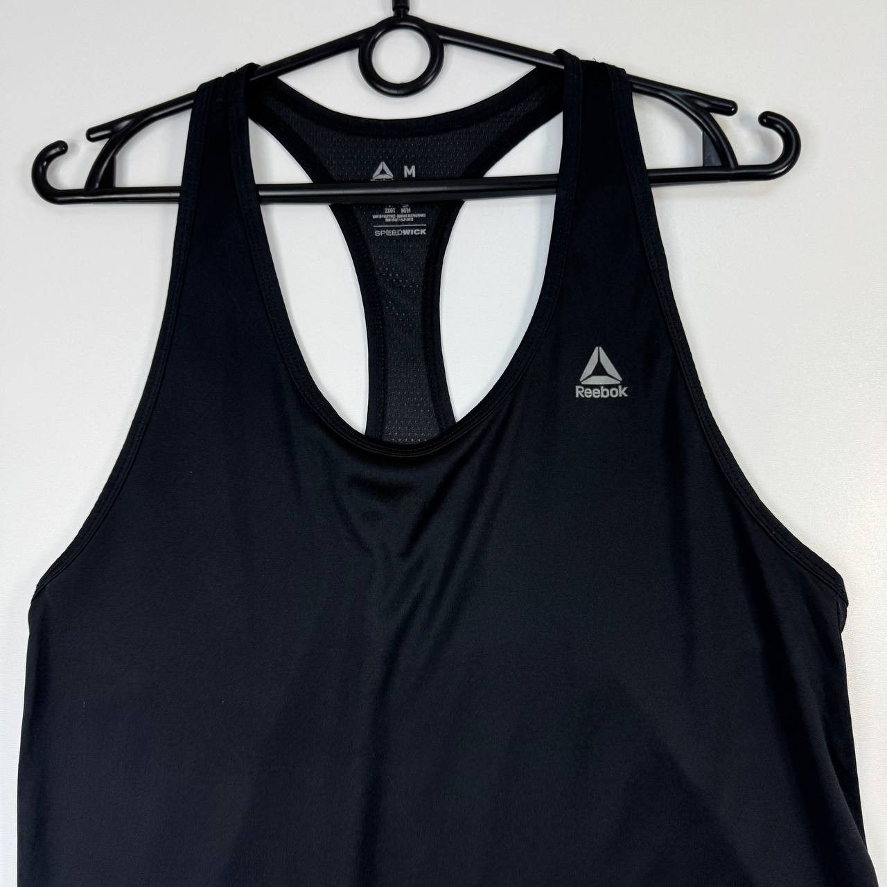 Reebok Reebok Black Racerback Tank Top Sleeveless Womens Size M Size M / US 6-8 / IT 42-44 - 2 Thumbnail