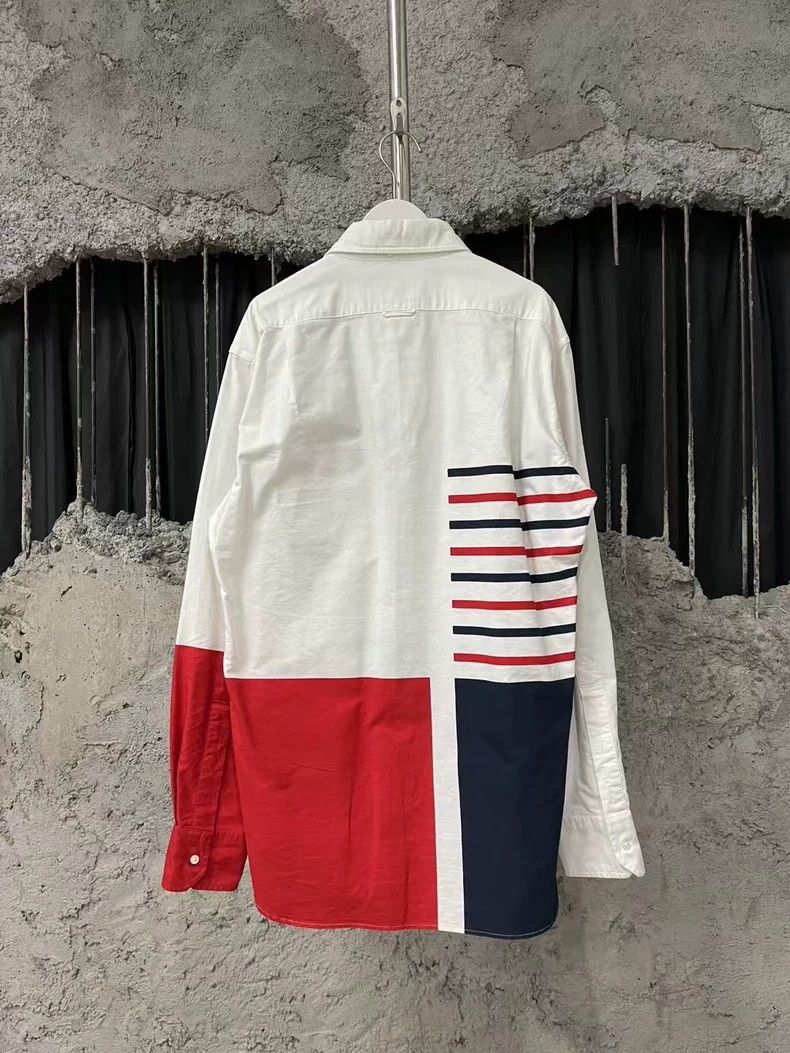 Thom Browne Thom browne Shirt 2503-Nextarrow Size US XL / EU 56 / 4 - 2 Thumbnail