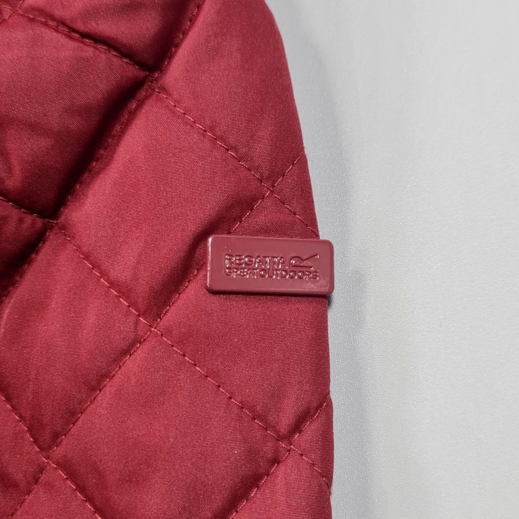 Vintage Regatta Womens Jacket Red Charleigh Quilted Insulated Full Zip 10 UK Size L / US 10 / IT 46 - 5 Thumbnail
