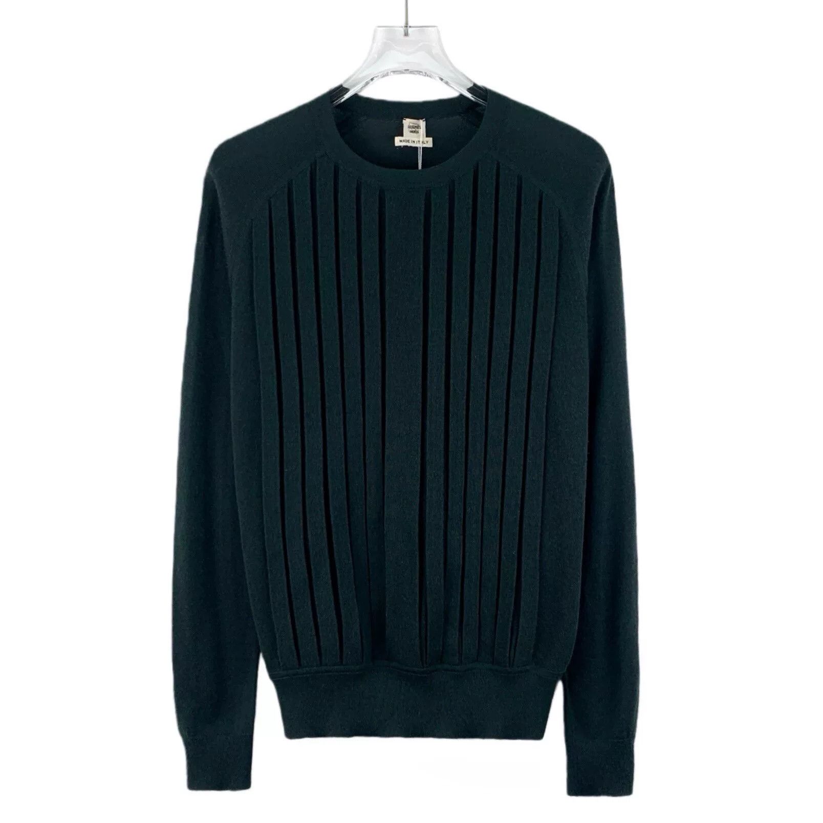 Hermes Hermes Knit Green Sweater XS Women Size XS / US 0-2 / IT 36-38 - 1 Thumbnail