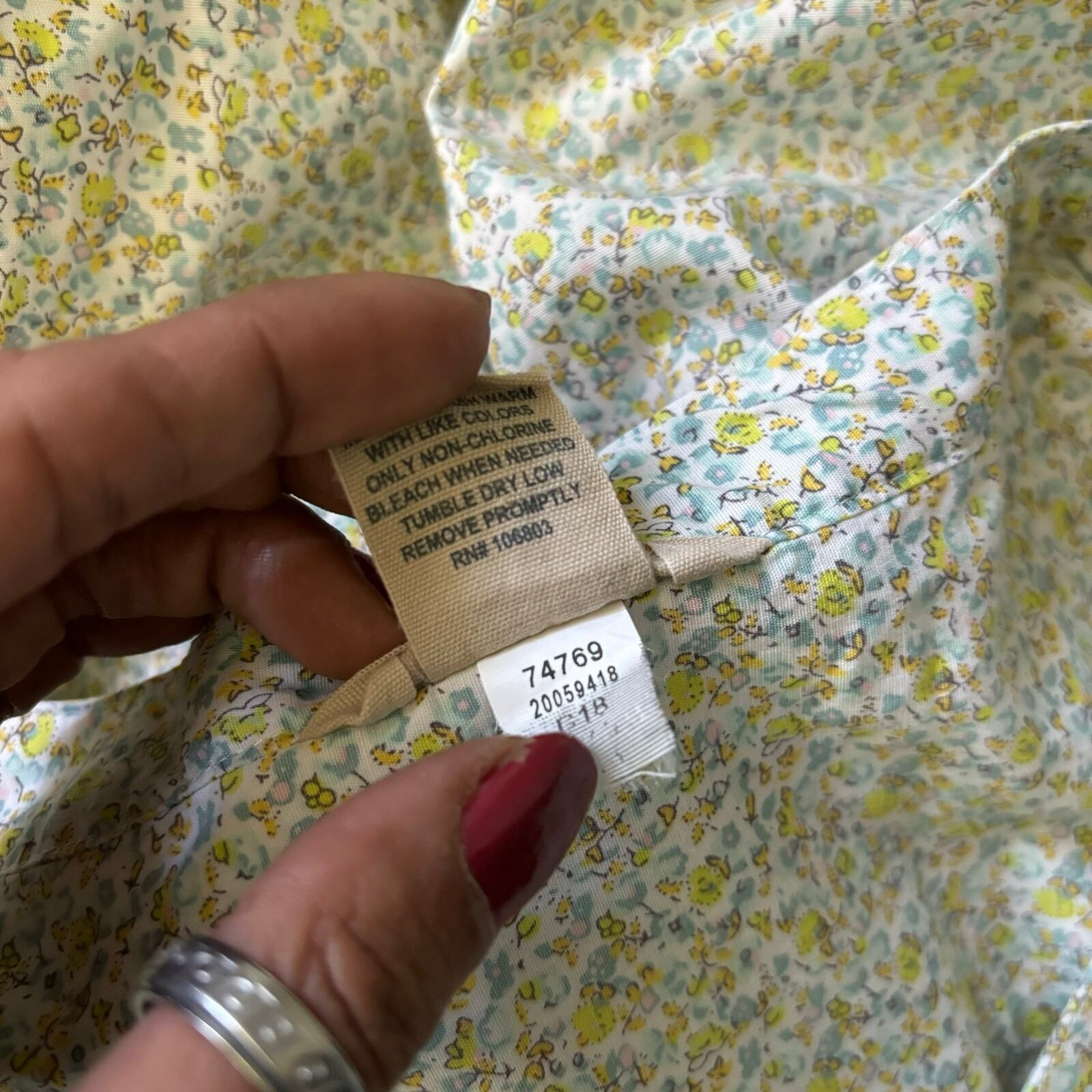 Duluth Trading Company Duluth Trading Company Women's Shirt 2X Plus Size Floral Pri Size XXL / US 16-18 / IT 52-54 - 8 Thumbnail