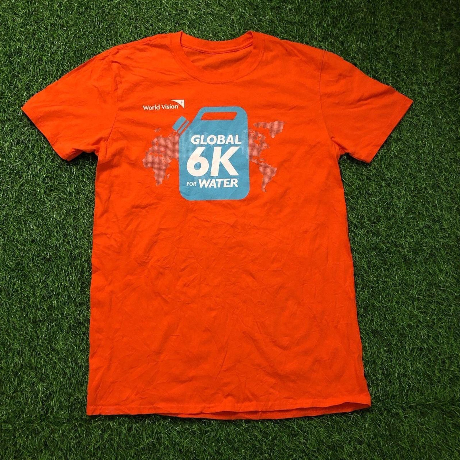 Other Men’s Orange Global 6K For Water Graphic Tee Size US S / EU 44-46 / 1 - 1 Thumbnail