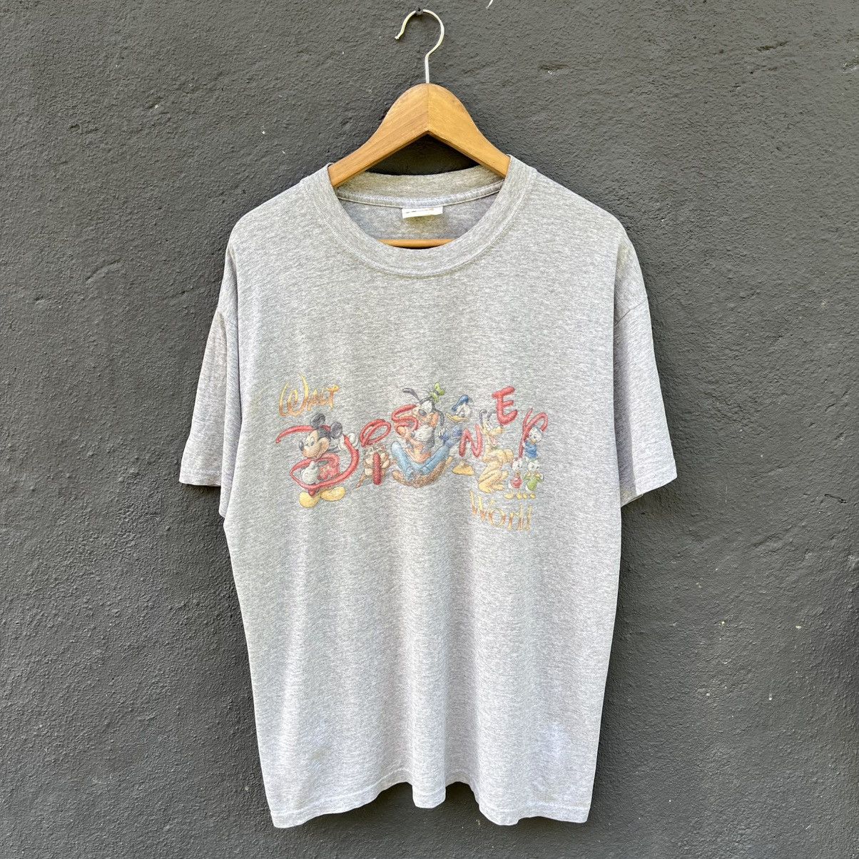 Disney Thrashed Vintage Walt Disney World Tee Size US XL / EU 56 / 4 - 1 Thumbnail