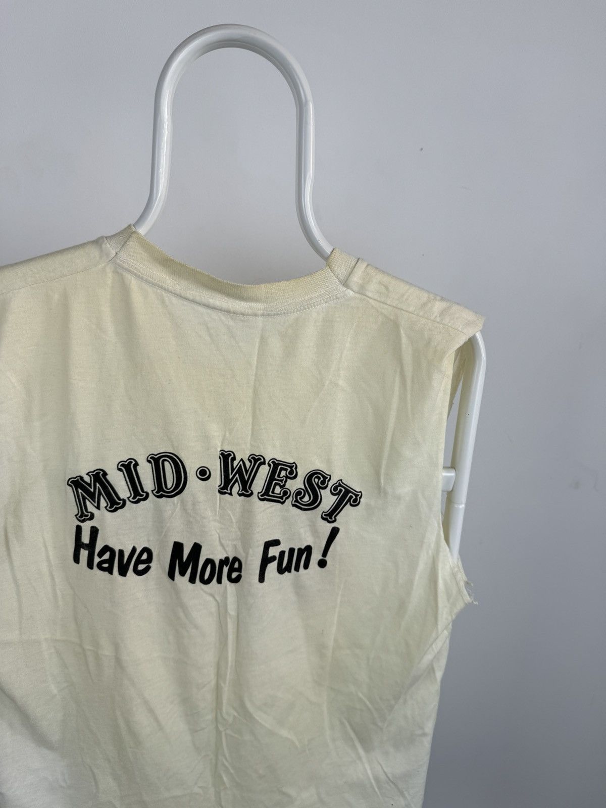 Vintage Vintage Single Stitch Mid West American Auto Club Tank Top Size US L / EU 52-54 / 3 - 6 Thumbnail