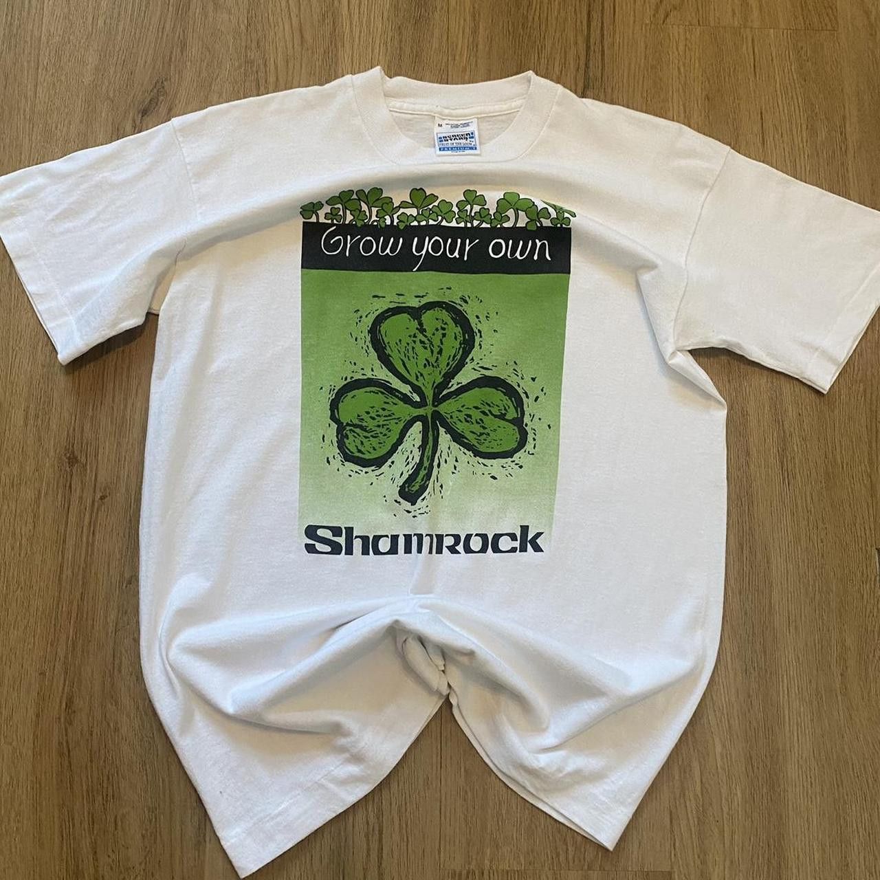 Other 1990s Shamrock "Grow Your Own" St Patrick's Day Size US M / EU 48-50 / 2 - 1 Thumbnail