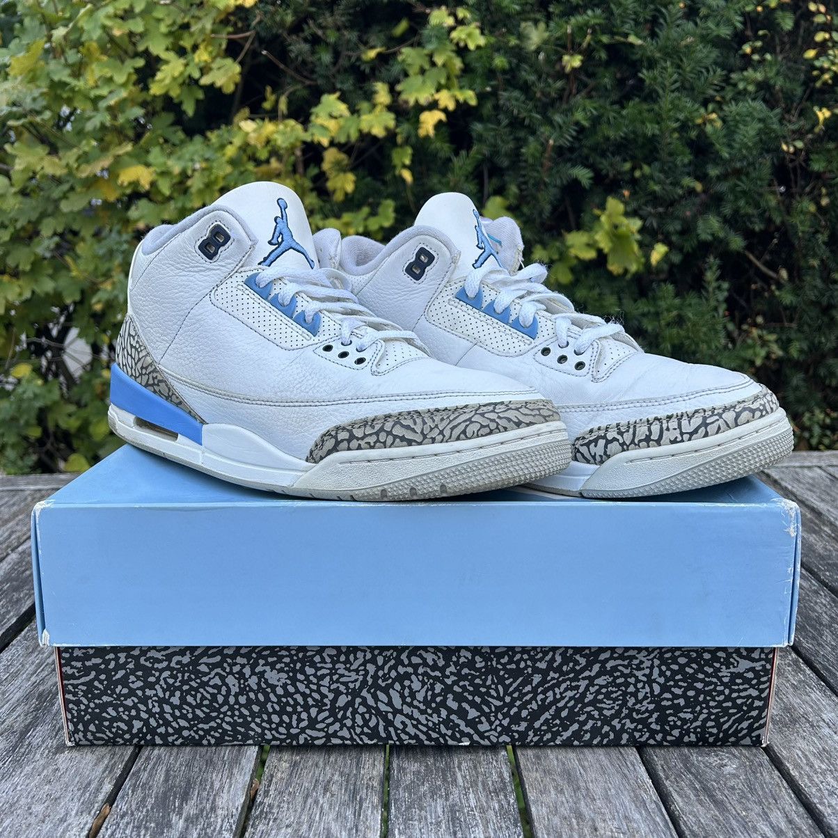 Jordan Brand Nike Air Jordan 3 UNC 2020 Size 11.5M Size US 11.5 / EU 44-45 - 1 Thumbnail