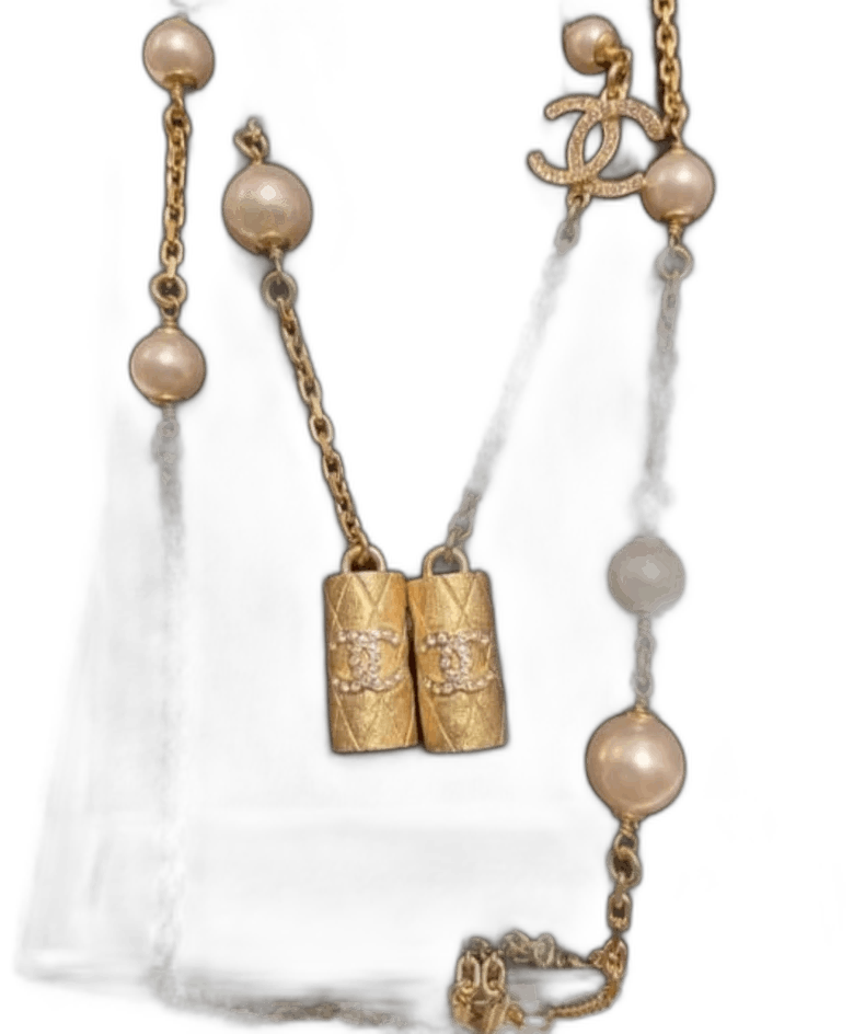 Chanel Headphone Chain with Pearls