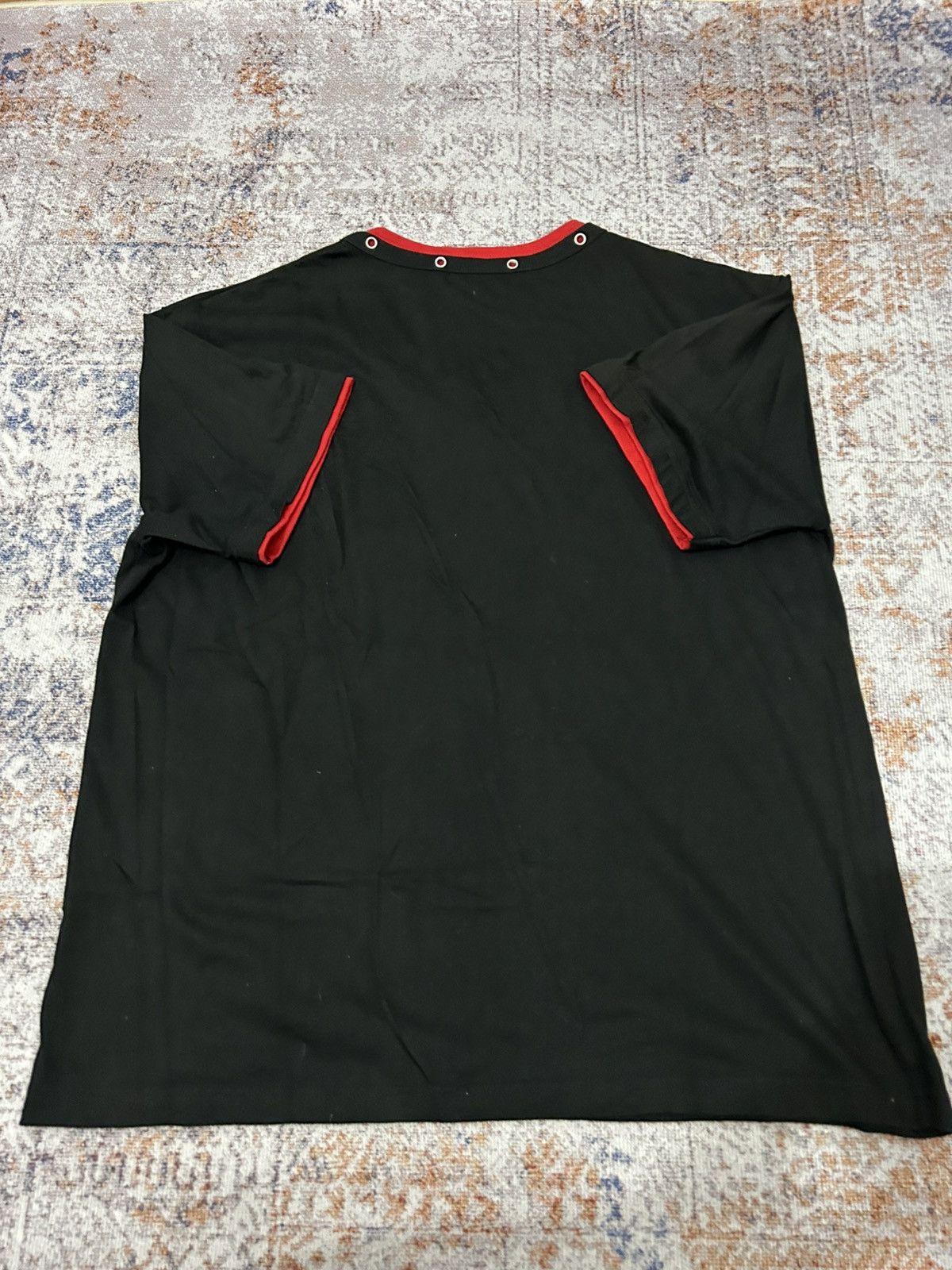 If Six Was Nine × Japanese Brand × Le Grande Bleu (L.G.B.) Beaumont Carr A Head Of The Pack Poem Shirt Size US XXL / EU 58 / 5 - 8 Thumbnail