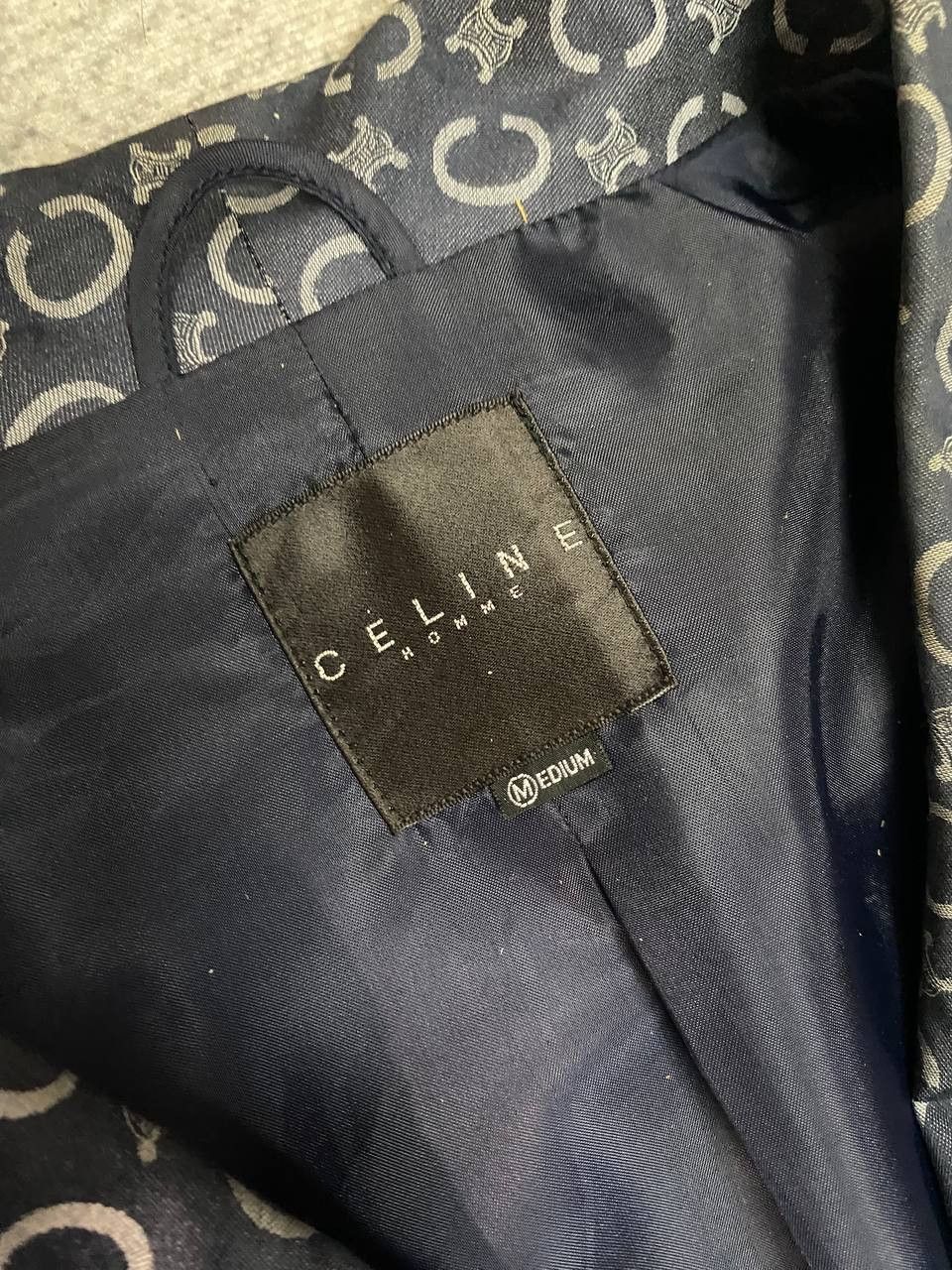 Celine Celine Homme Macadam Blue Dressing Gown Luxury Men's Robe Size US M / EU 48-50 / 2 - 9 Thumbnail