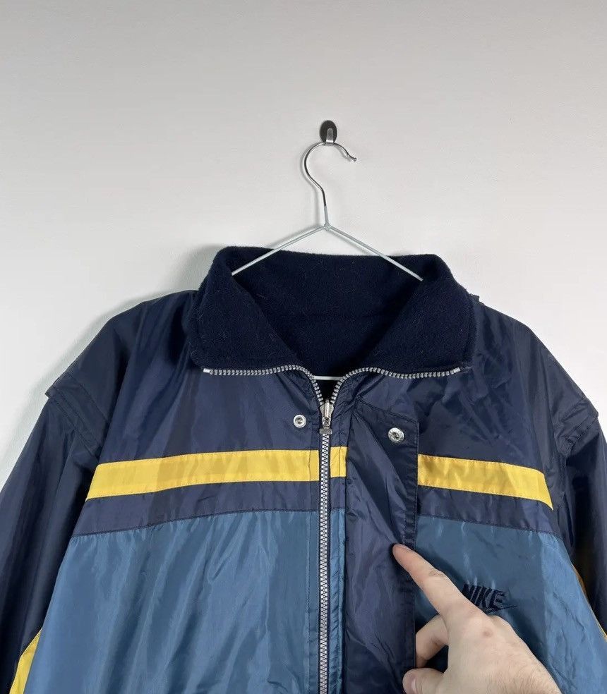 Other Vintage Nike Fleece Reversible Swoosh Down Puffer Jacket XL Size US XL / EU 56 / 4 - 9 Thumbnail
