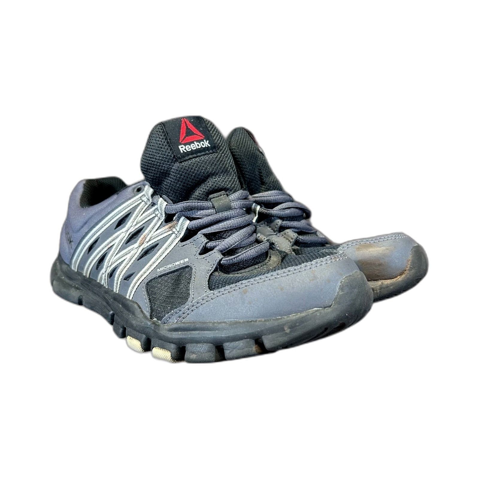 Reebok Reebok YourFlex Trainette Gray Training Shoes Athletic Sneak Size US 8.5 / EU 41-42 - 3 Thumbnail