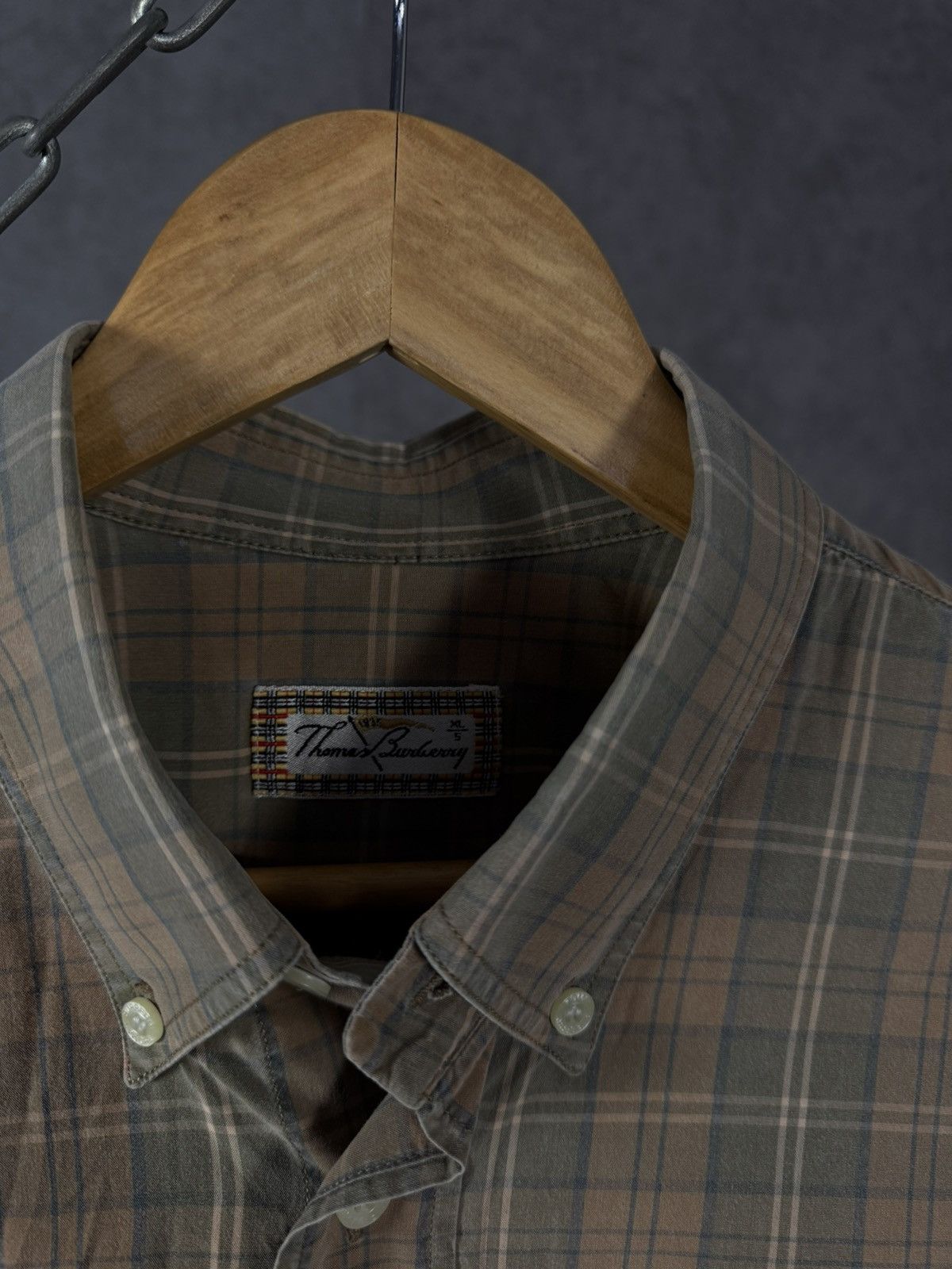 Burberry Thomas Burberry luxury designer shirt Size US XL / EU 56 / 4 - 4 Thumbnail
