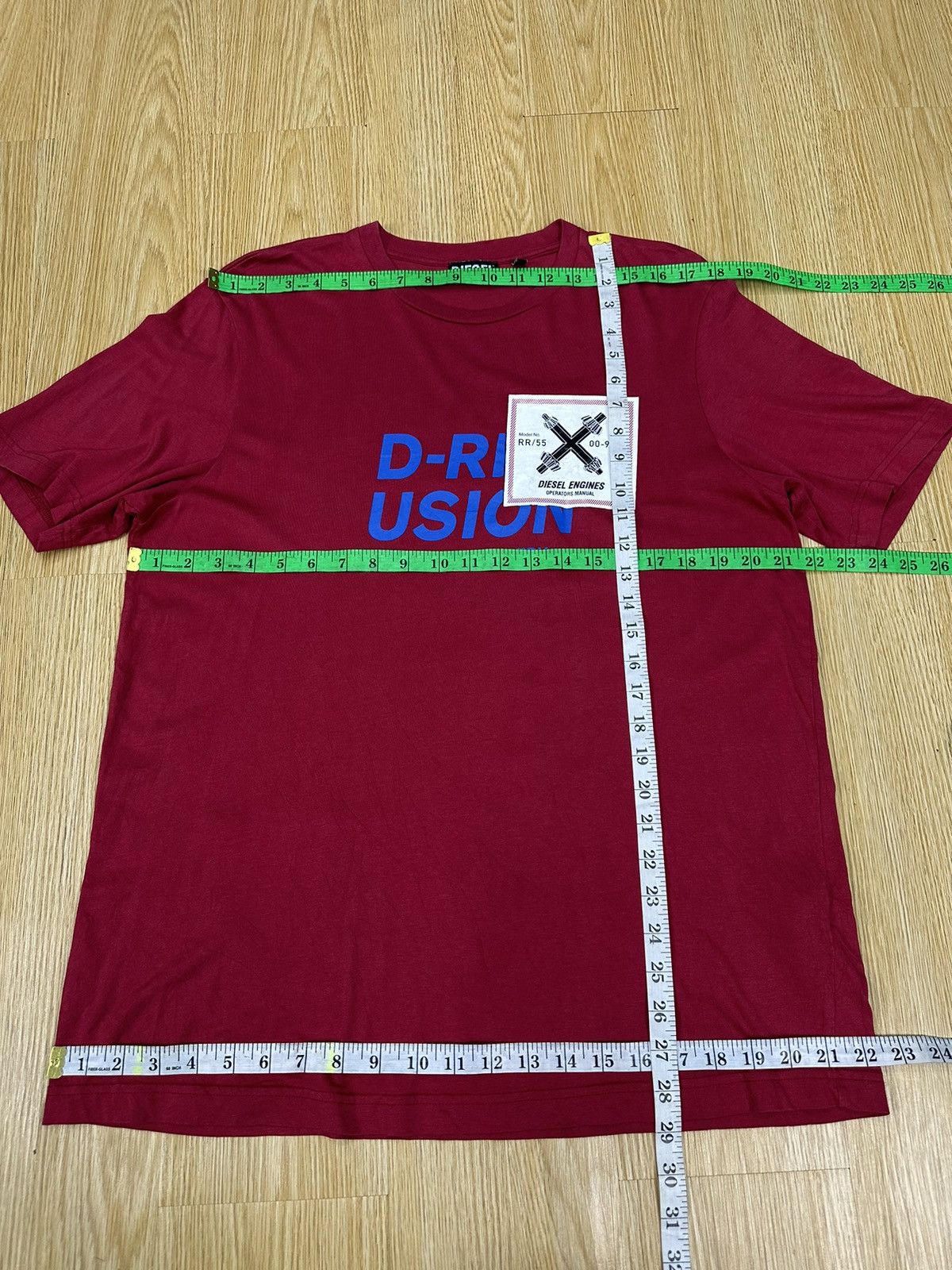 Diesel Diesel Industries Printed Tshirt A938 Size US L / EU 52-54 / 3 - 6 Thumbnail
