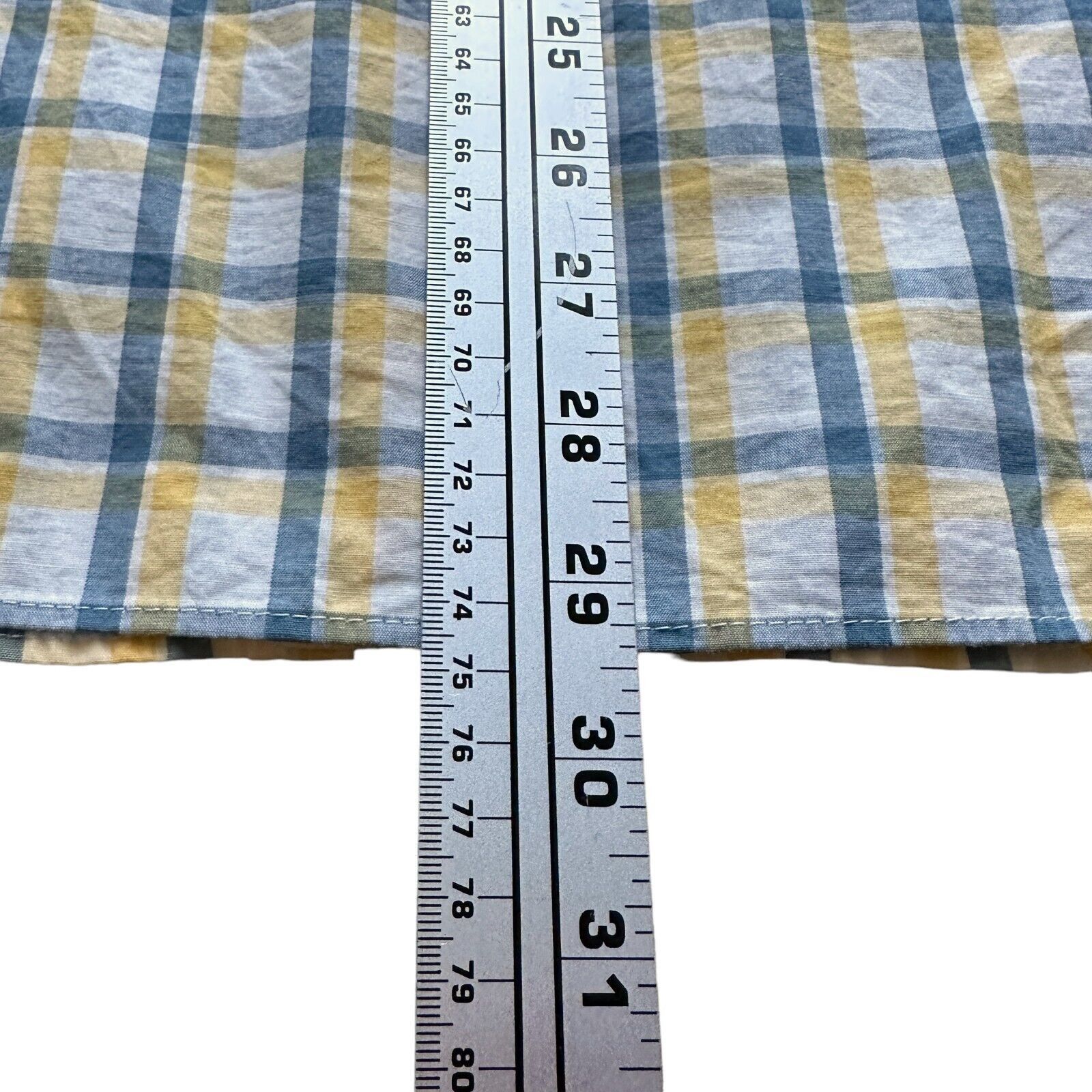 J.Crew J.Crew Shirt Men's XL Yellow Plaid Cotton Slim Button Down Size US XL / EU 56 / 4 - 9 Thumbnail