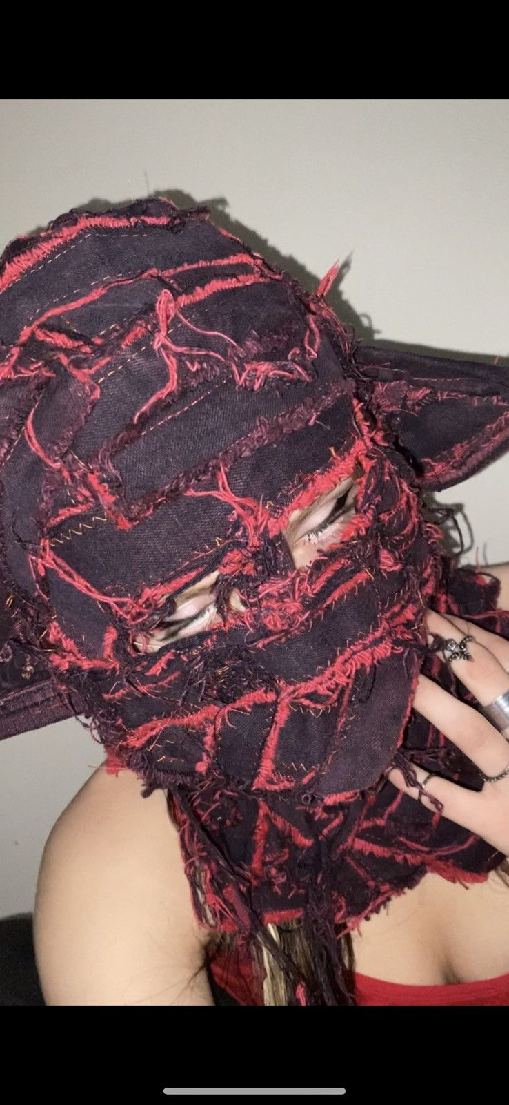 Other Distorted Online Denim Mask Size 28 - 2 Thumbnail