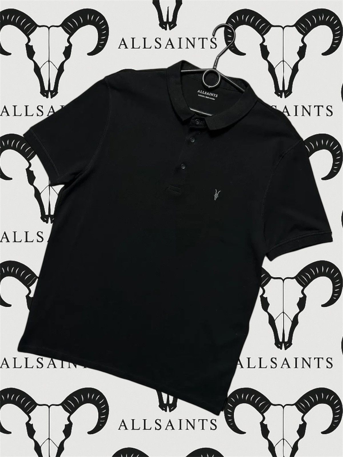 Allsaints Vintage Allsaints polo size L logo rare Size US L / EU 52-54 / 3 - 1 Thumbnail