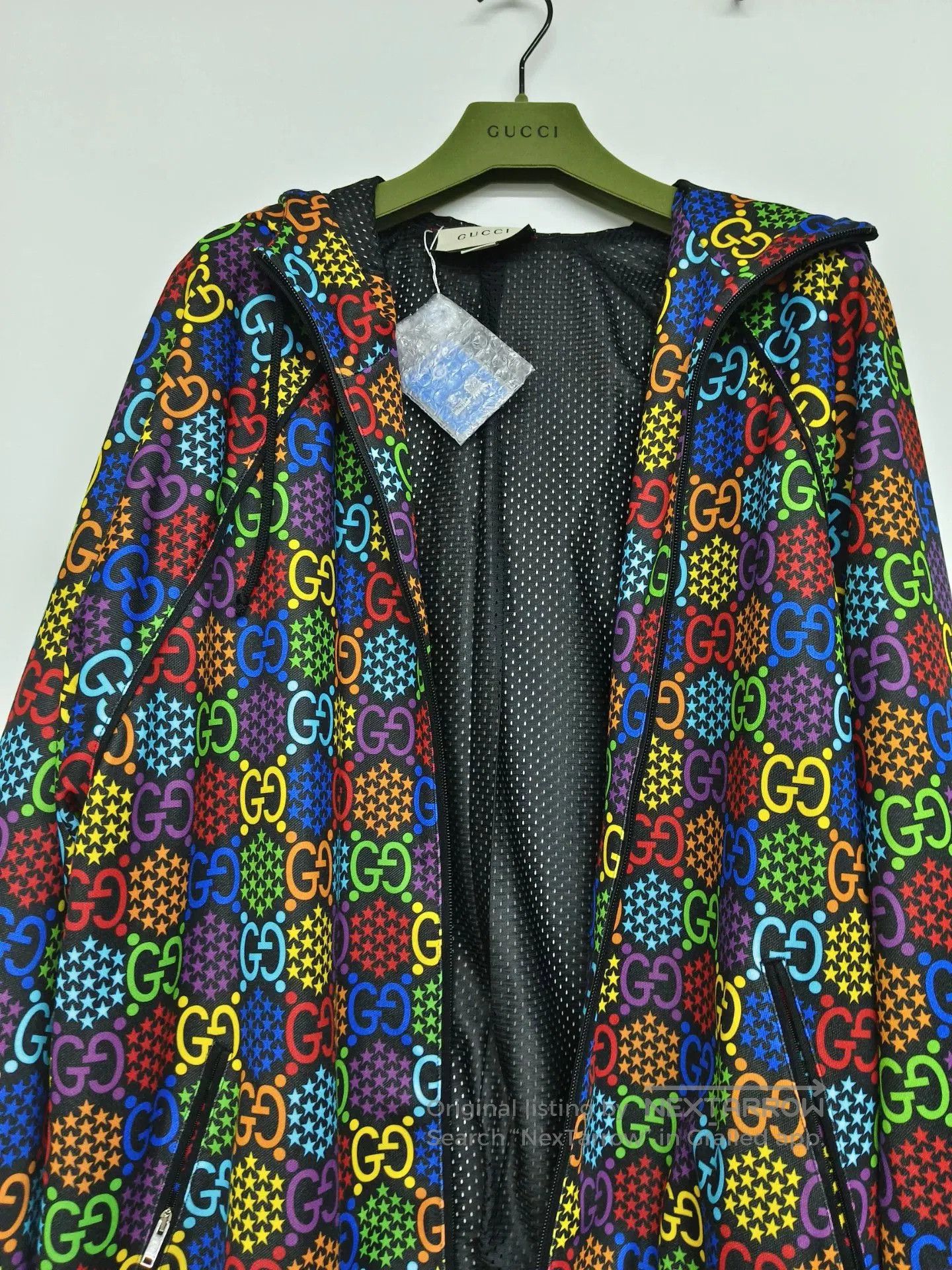 Gucci Gucci Printed Hooded Jacket. Size US L / EU 52-54 / 3 - 5 Thumbnail