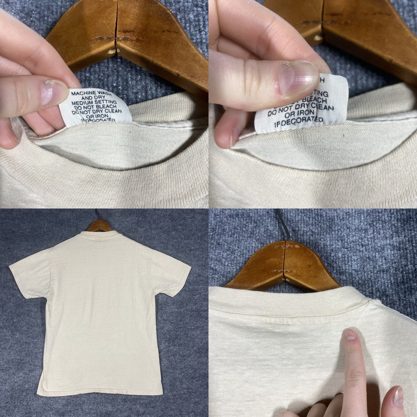 Hanes VINTAGE 70s San Francisco California T Shirt Size L Beige Travel Souvenir Sailboat Graphic Tee Cotton Men Size US L / EU 52-54 / 3 - 8 Thumbnail