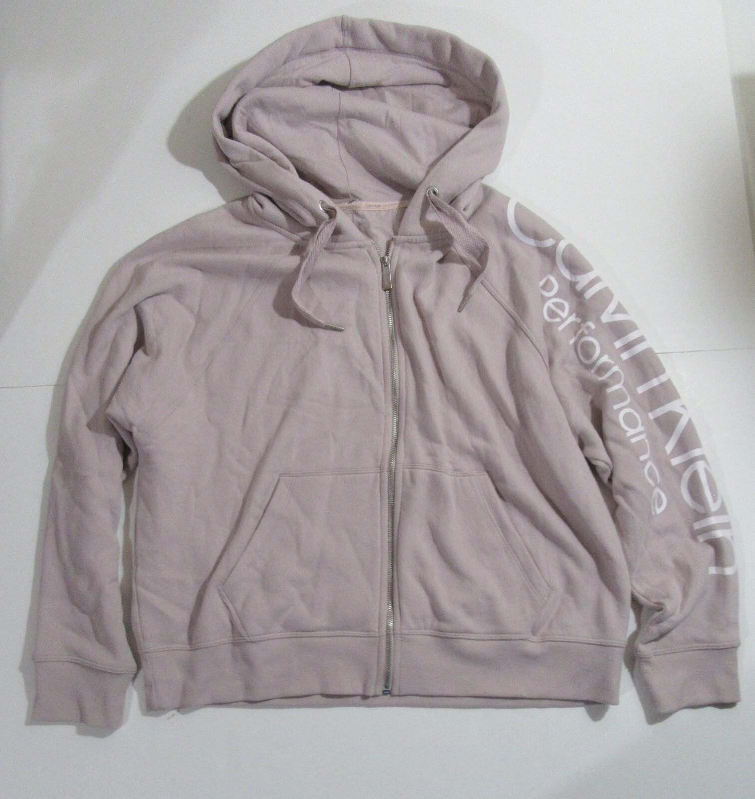 Calvin Klein Calvin Klein Performance Women’s Full Zip Hoodie L NWT Size L / US 10 / IT 46 - 1 Thumbnail