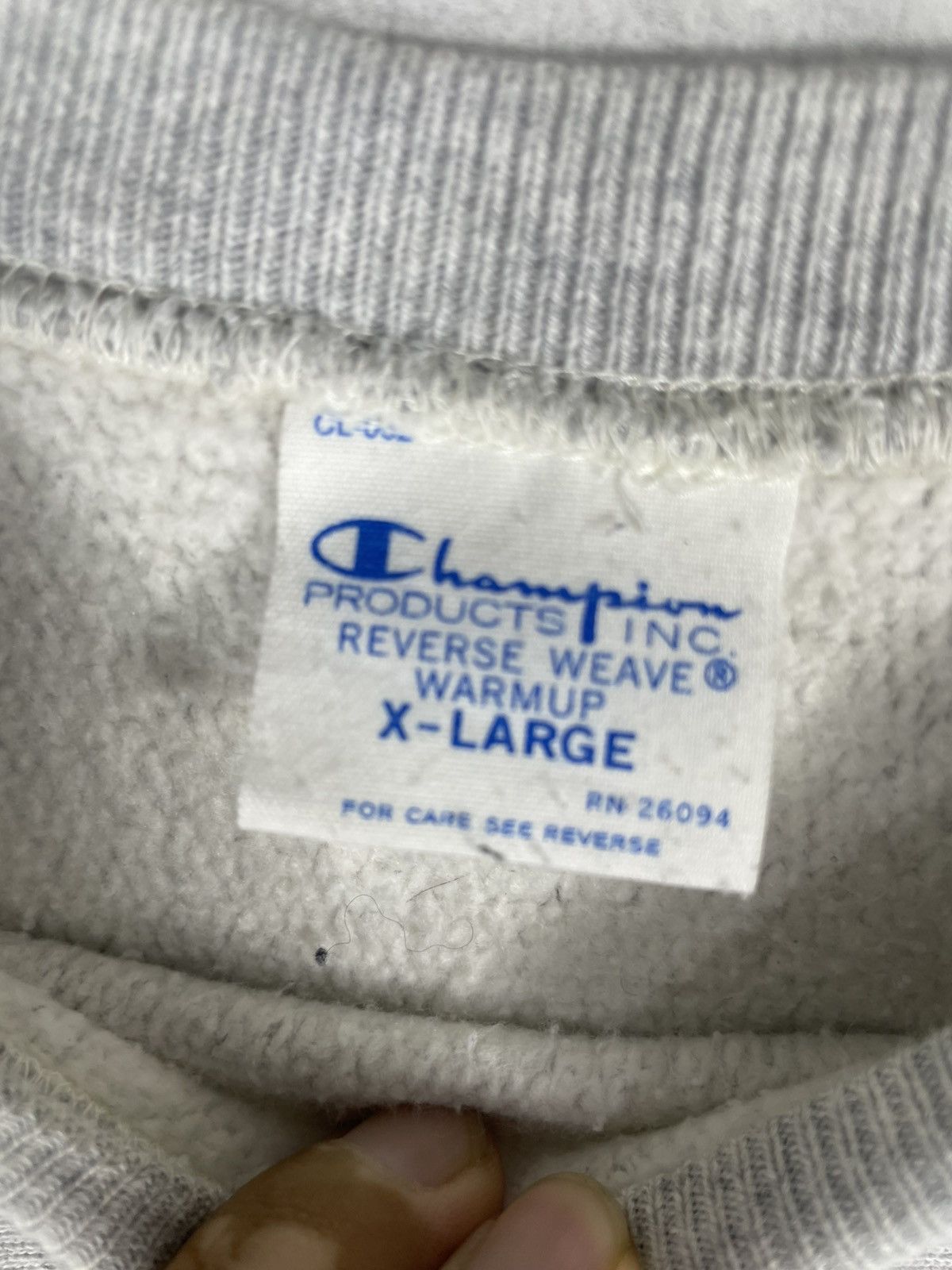 Champion Champion Reverse Weave Warmup Sweatshirt Size US L / EU 52-54 / 3 - 4 Thumbnail
