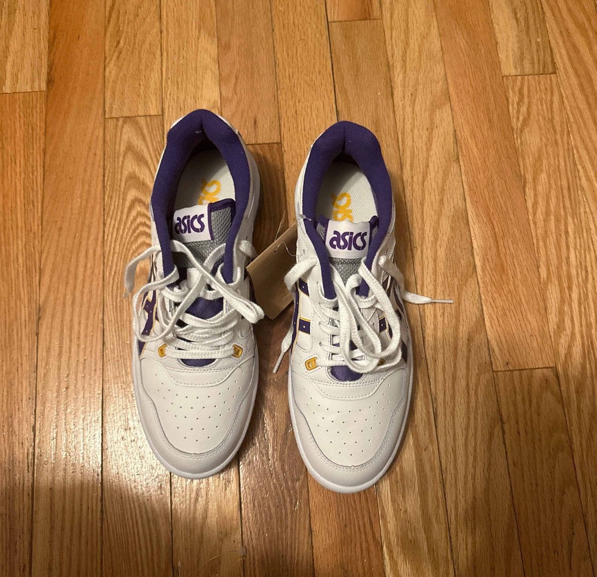 Asics ex89 lakers Size US 9.5 / EU 42-43 - 3 Thumbnail