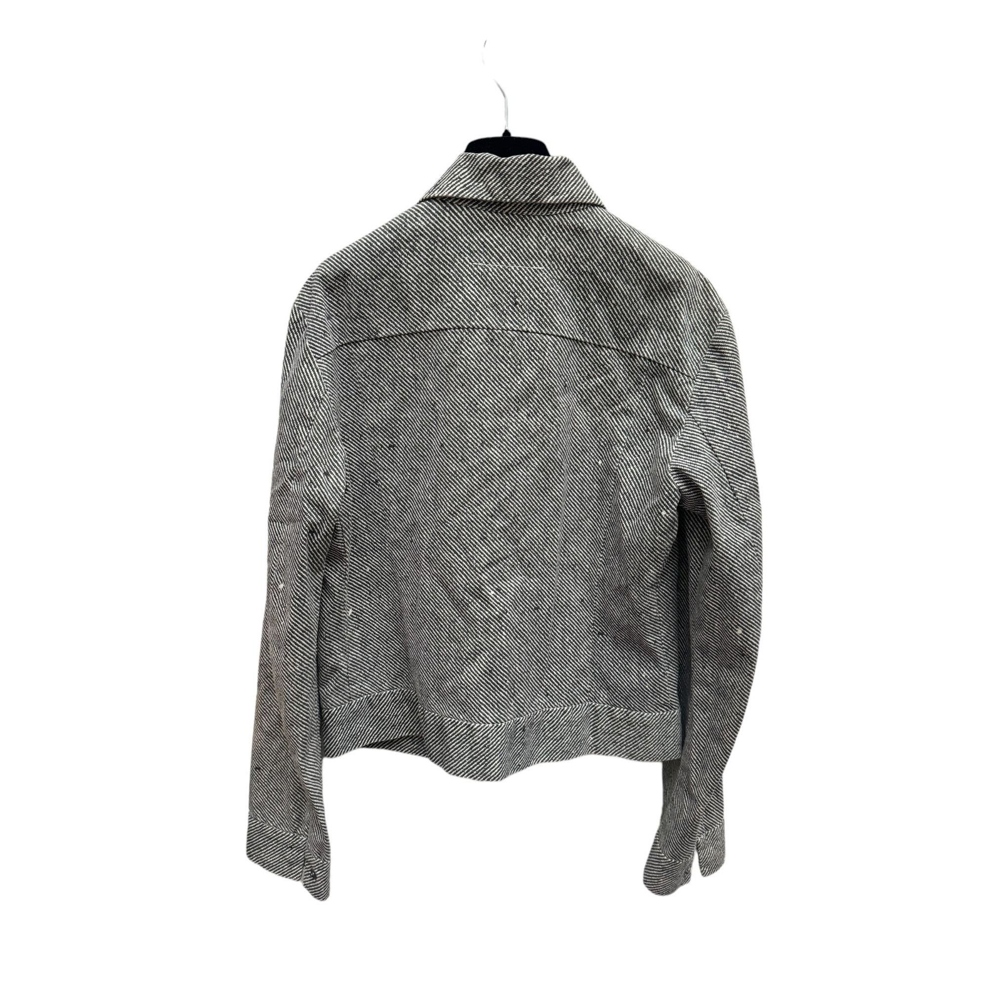 Maison Margiela SS 2004 Vintage Grey Cotton Jacket Size M / US 6-8 / IT 42-44 - 4 Thumbnail