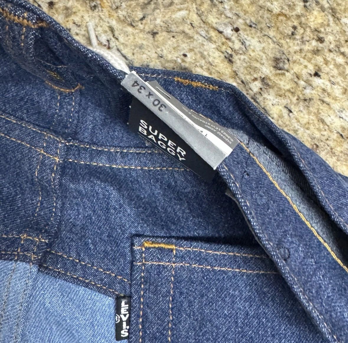 Levi's Levi’s X Urban Outfitters Cordura Super Baggy Jeans 30x34 Size US 30 / EU 46 - 8 Thumbnail
