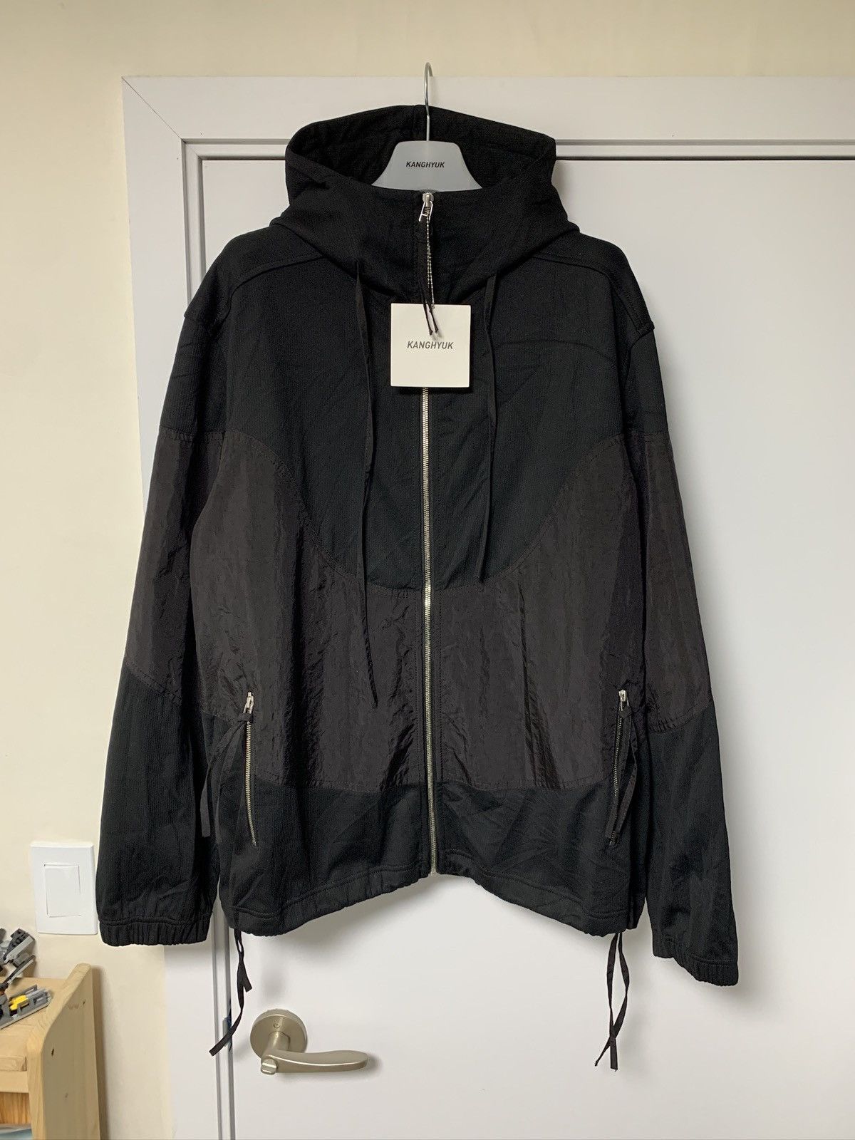 KANGHYUK KANGHYUK 23AW Airbag patched jersey Hooded Jumper 3XL Size US XXL / EU 58 / 5 - 1 Thumbnail