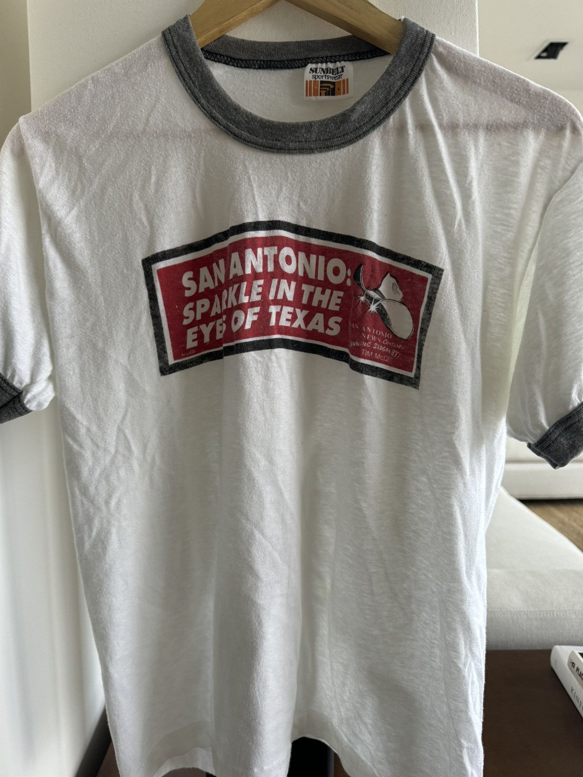 Vintage Vintage Ringer Tee Size US L / EU 52-54 / 3 - 1 Thumbnail