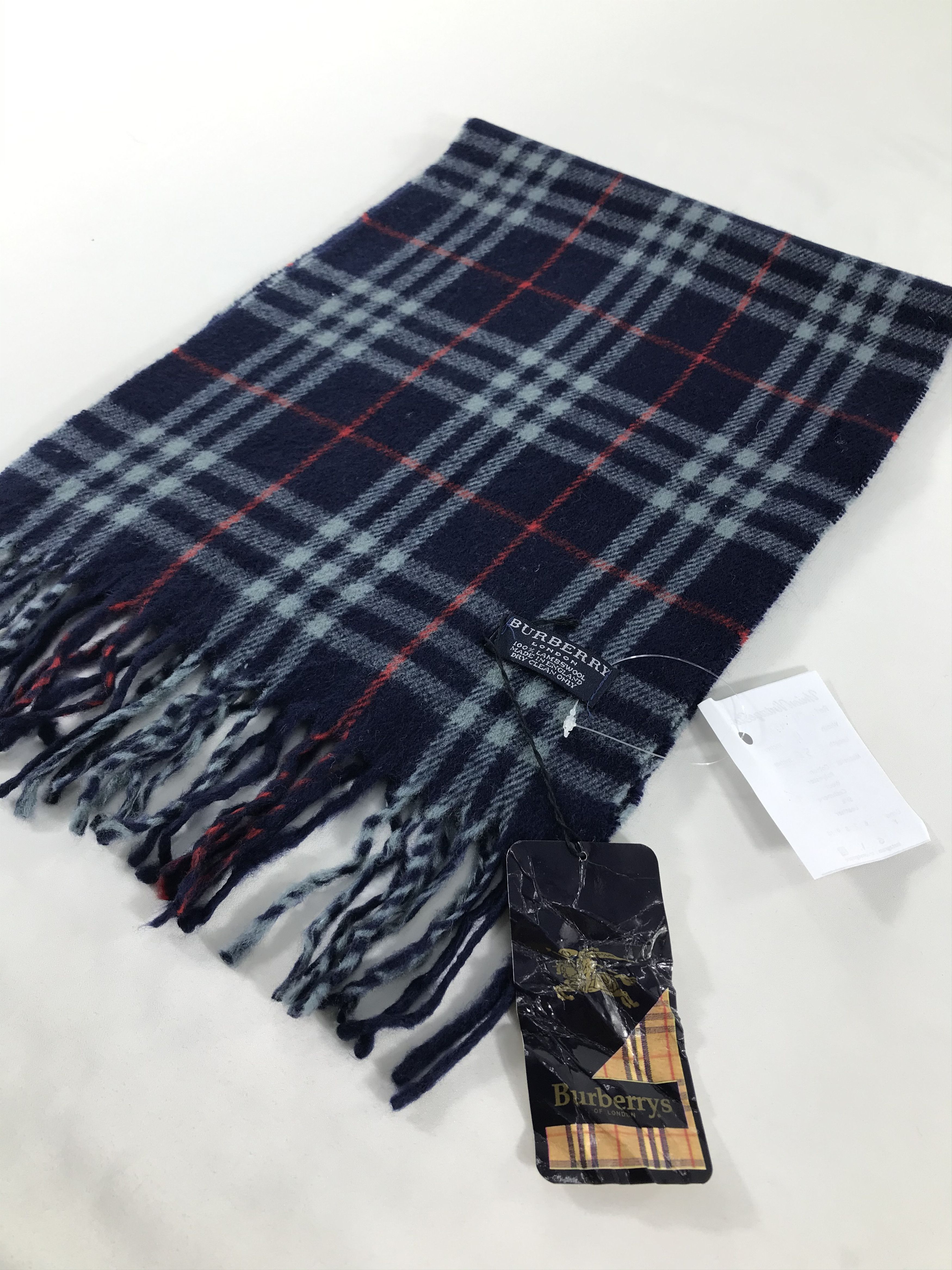 Burberry Vintage Burberry Scarf/Muffler/Neckwear MF1453 Size ONE SIZE - 3 Thumbnail