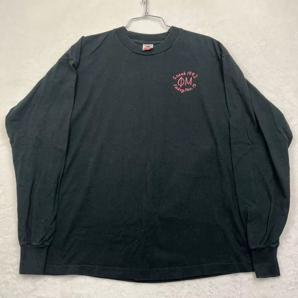 Fruit Of The Loom Friday the 13th Shirt Men XL Black Fruit of the Loom Cotton Size US XL / EU 56 / 4 - 2 Thumbnail