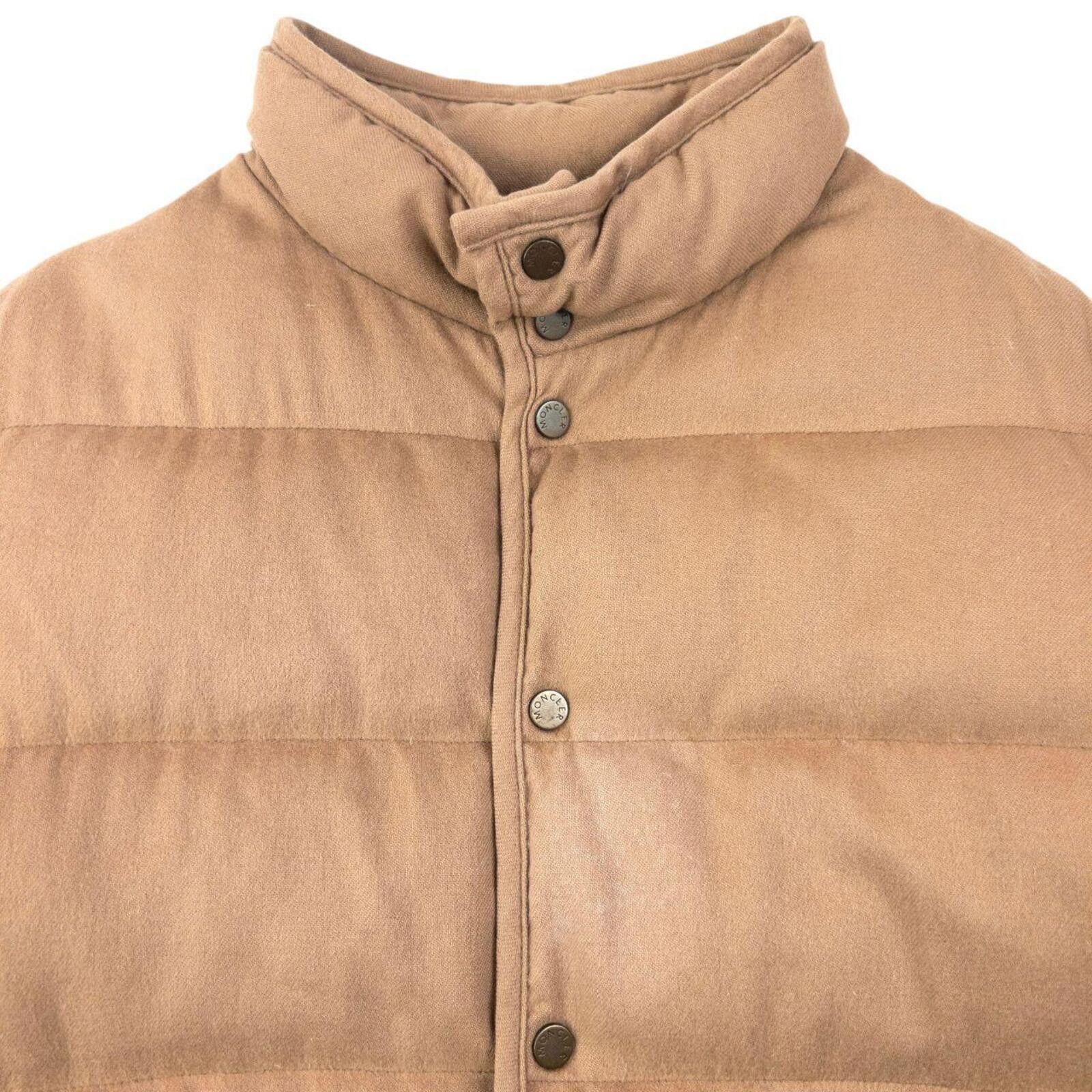 Moncler Vintage 90s Moncler Button Up Cashmere Puffer Jacket Size M Size US M / EU 48-50 / 2 - 3 Thumbnail