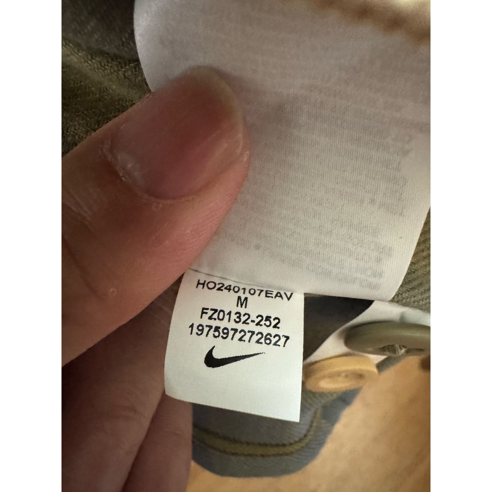 Nike Life Flannel Lined Stretch Cotton Blend Canvas Barn Coat med Size US M / EU 48-50 / 2 - 12 Thumbnail