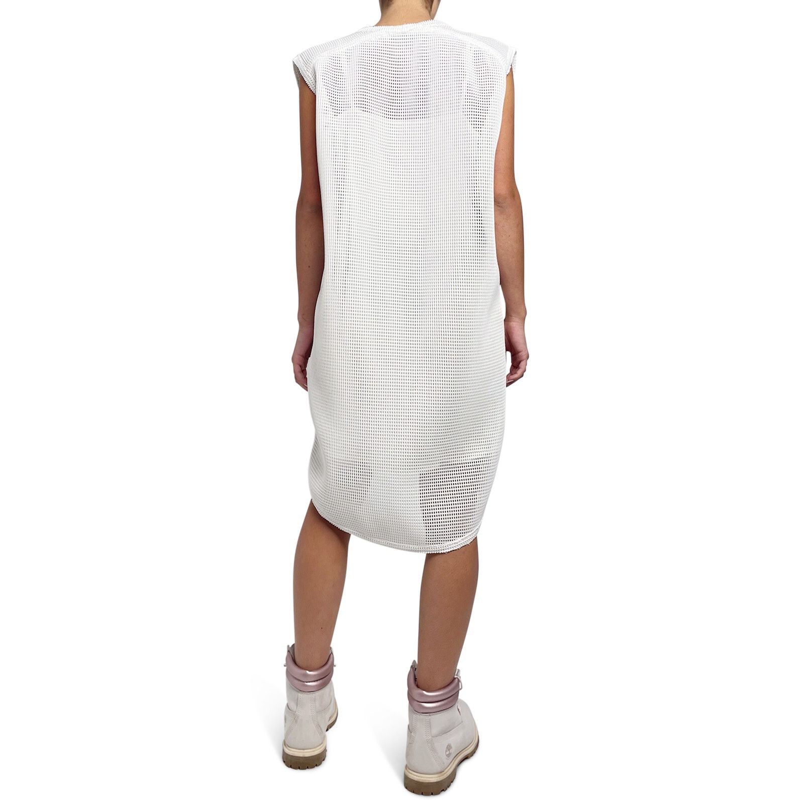Scanlan Theodore Scanlan Theodore White Mesh / Netted Dress Size M / US 6-8 / IT 42-44 - 4 Thumbnail
