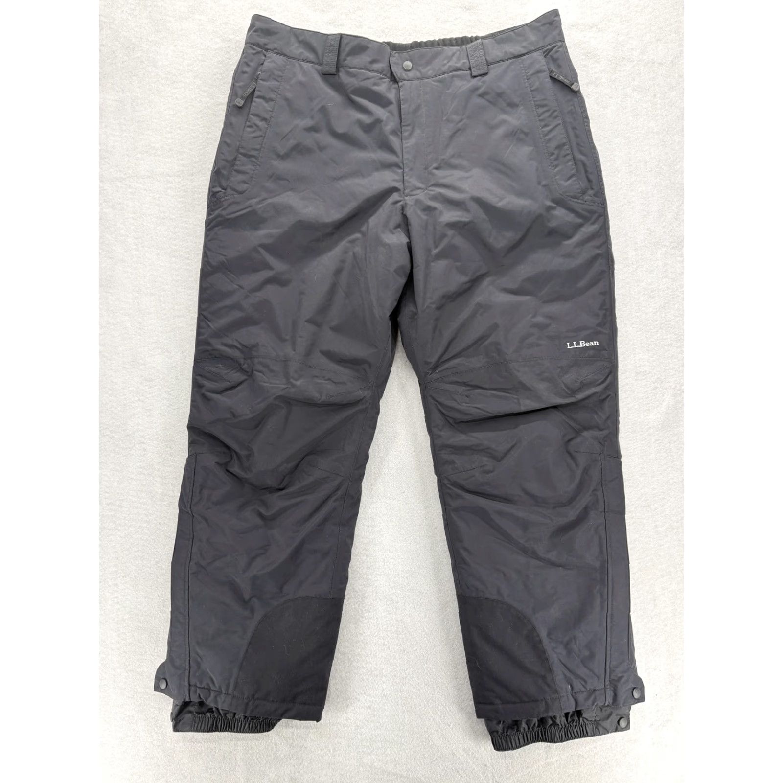 Vintage L.L. Bean TEK 2 Snow Pants Mens XL Black Waterproof Insulated Ski Snow Outdoors Pants Mens XL Black Waterproof Insulated Snow Pants TEK2 Size US 36 / EU 52 - 2 Thumbnail