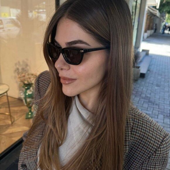 Gucci Gucci GG1944S 005 Sunglasses Pink Rectangle Frame, Red Lense Size ONE SIZE - 3 Thumbnail
